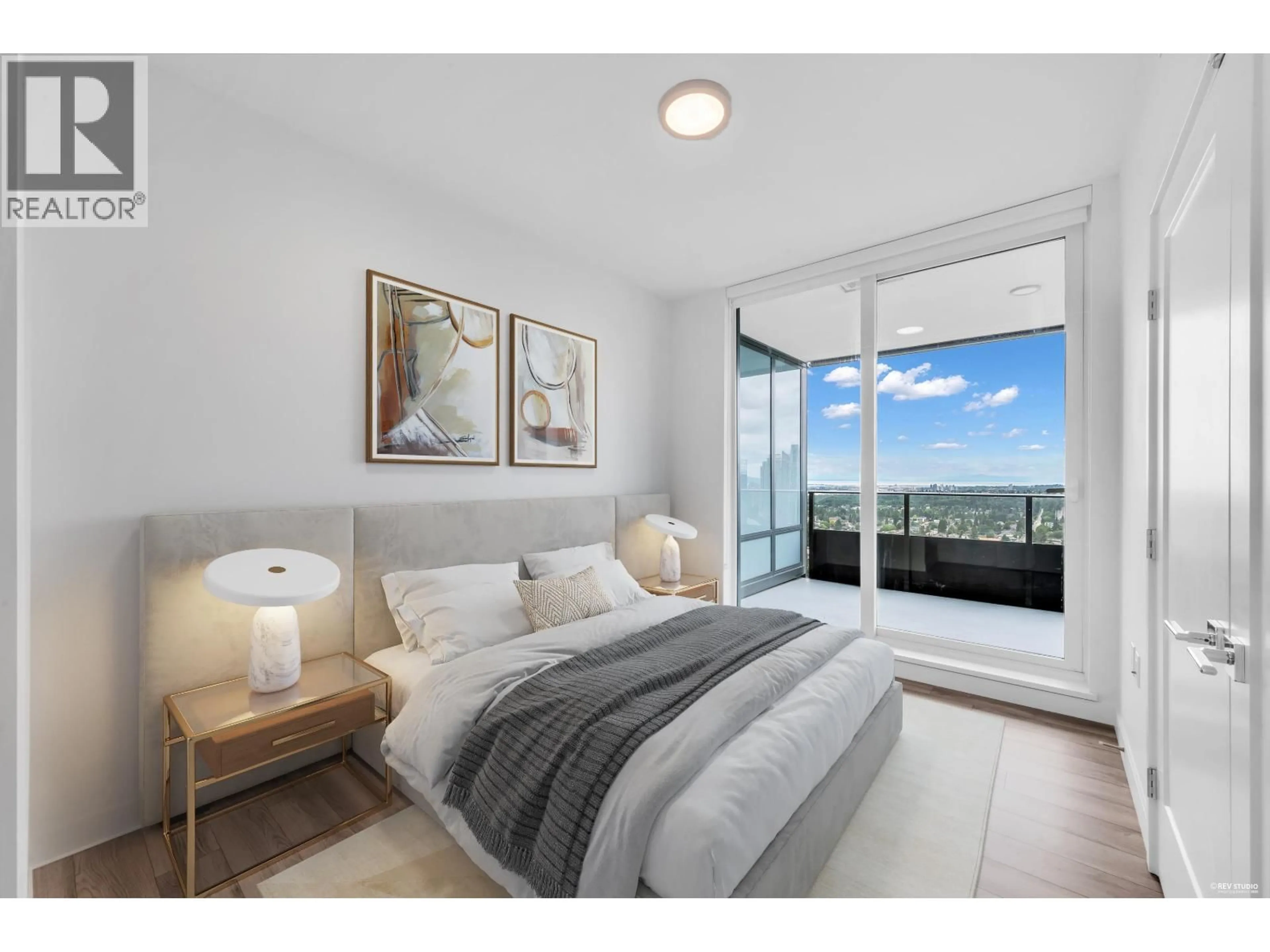Bedroom with bed, unknown for 3101 - 6699 DUNBLANE AVENUE, Burnaby British Columbia V5H0J8