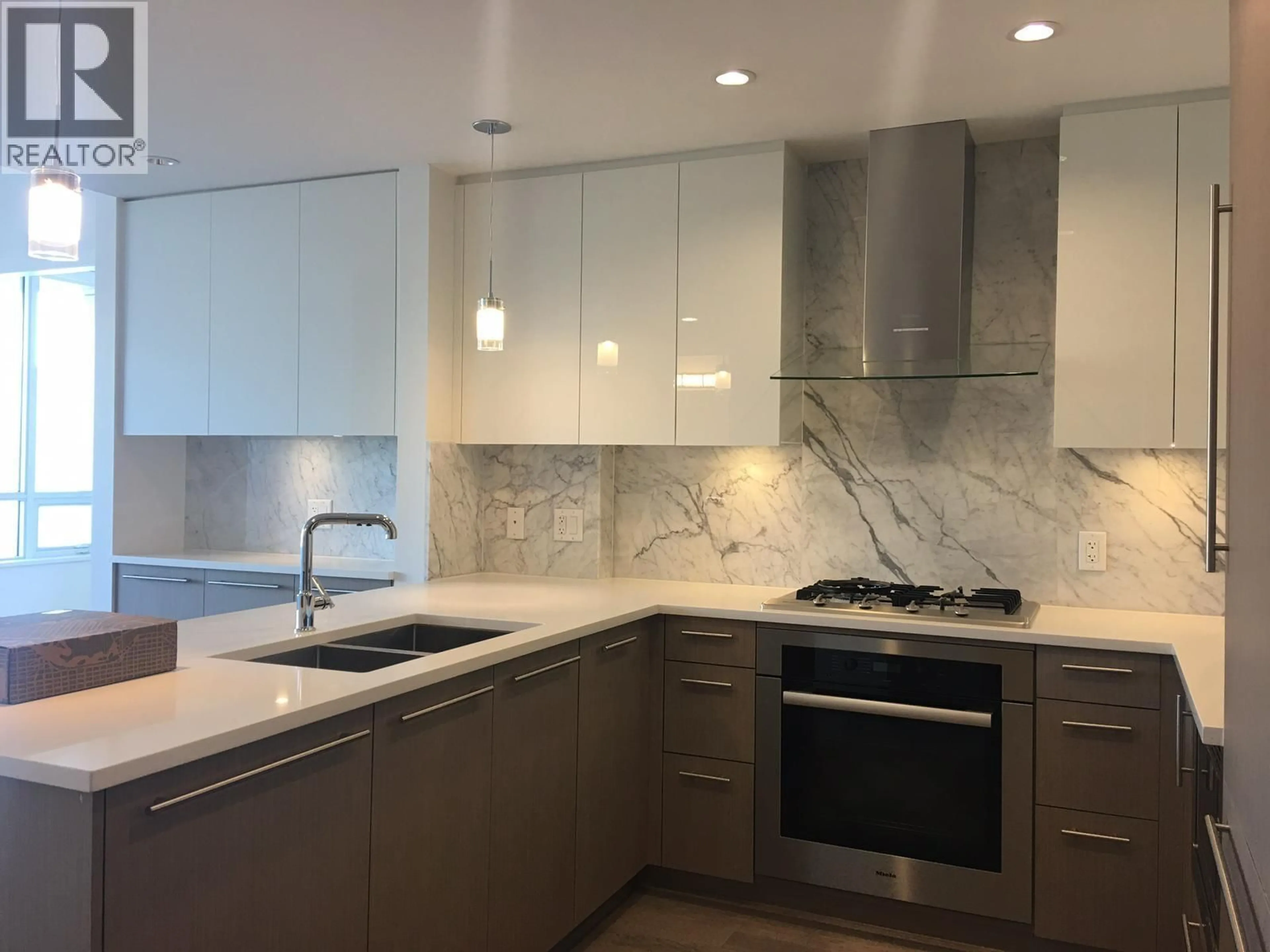 Contemporary kitchen, ceramic/tile floor for 307 - 655 41ST AVENUE, Vancouver British Columbia V5Z2N1