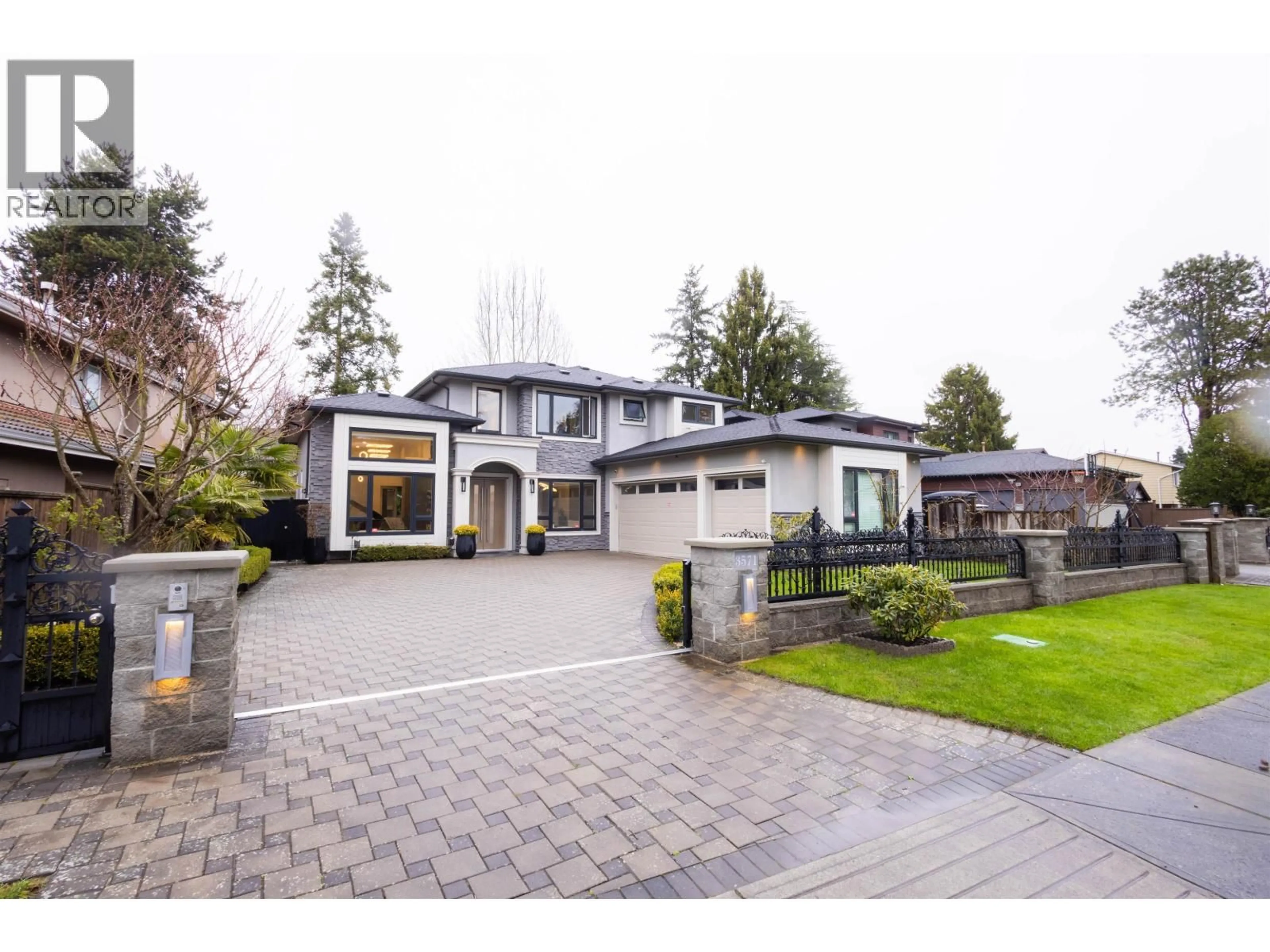 Home with brick exterior material, street for 3571 SABLE AVENUE, Richmond British Columbia V7E2A3