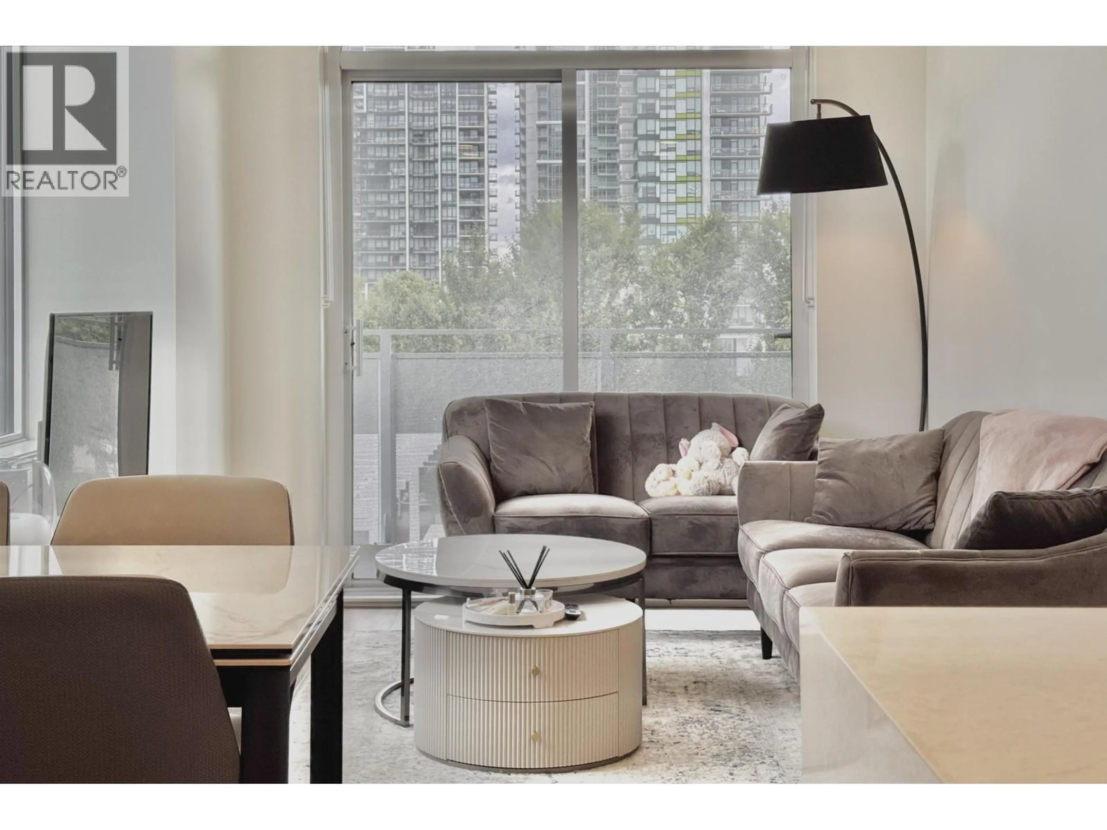 Living room with furniture, unknown for 301 - 4433 ALASKA STREET, Burnaby British Columbia V5C5T3