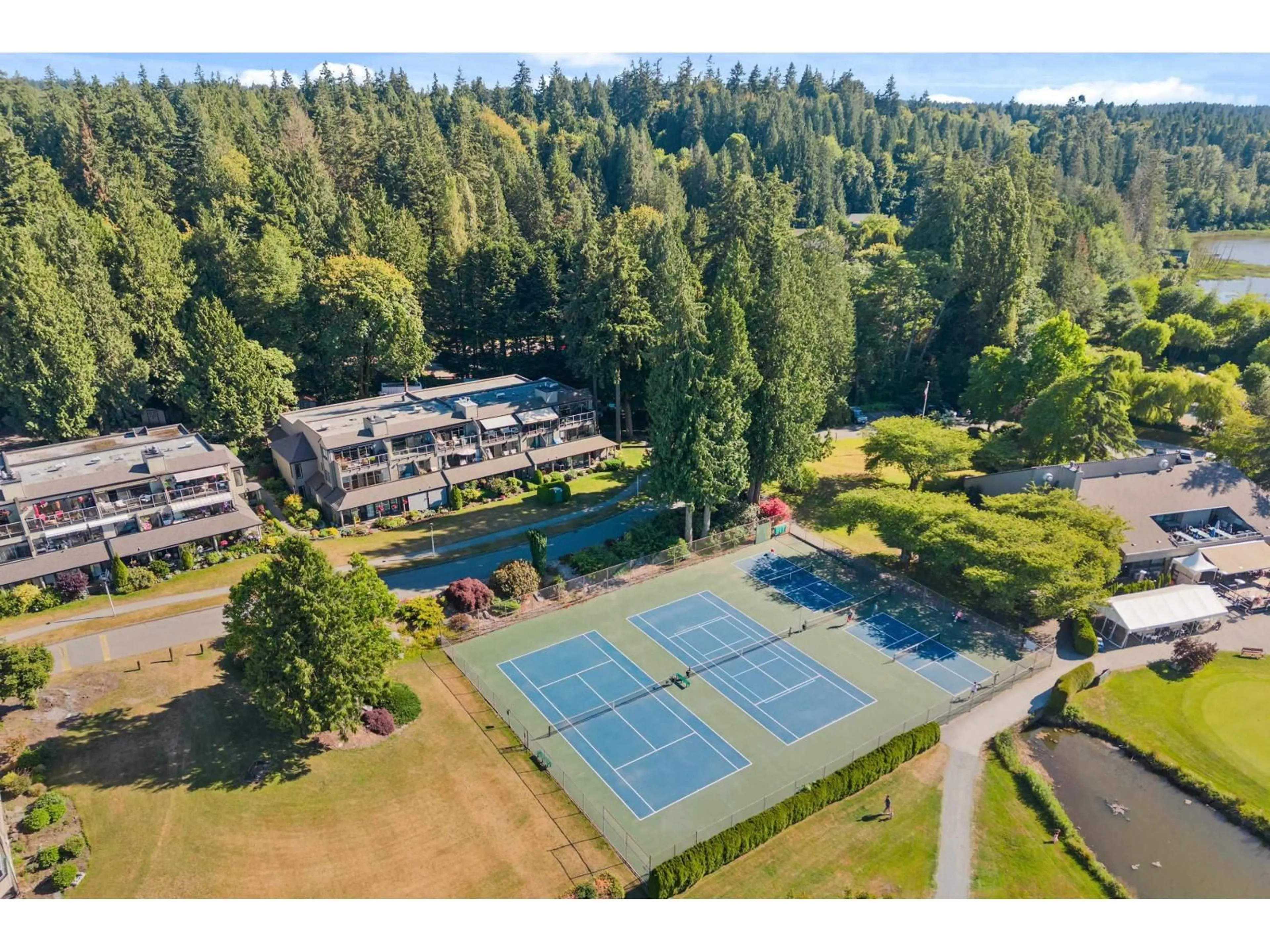A pic from outside/outdoor area/front of a property/back of a property/a pic from drone, water/lake/river/ocean view for 7 - 14025 NICO WYND PLACE, Surrey British Columbia V4P1J2