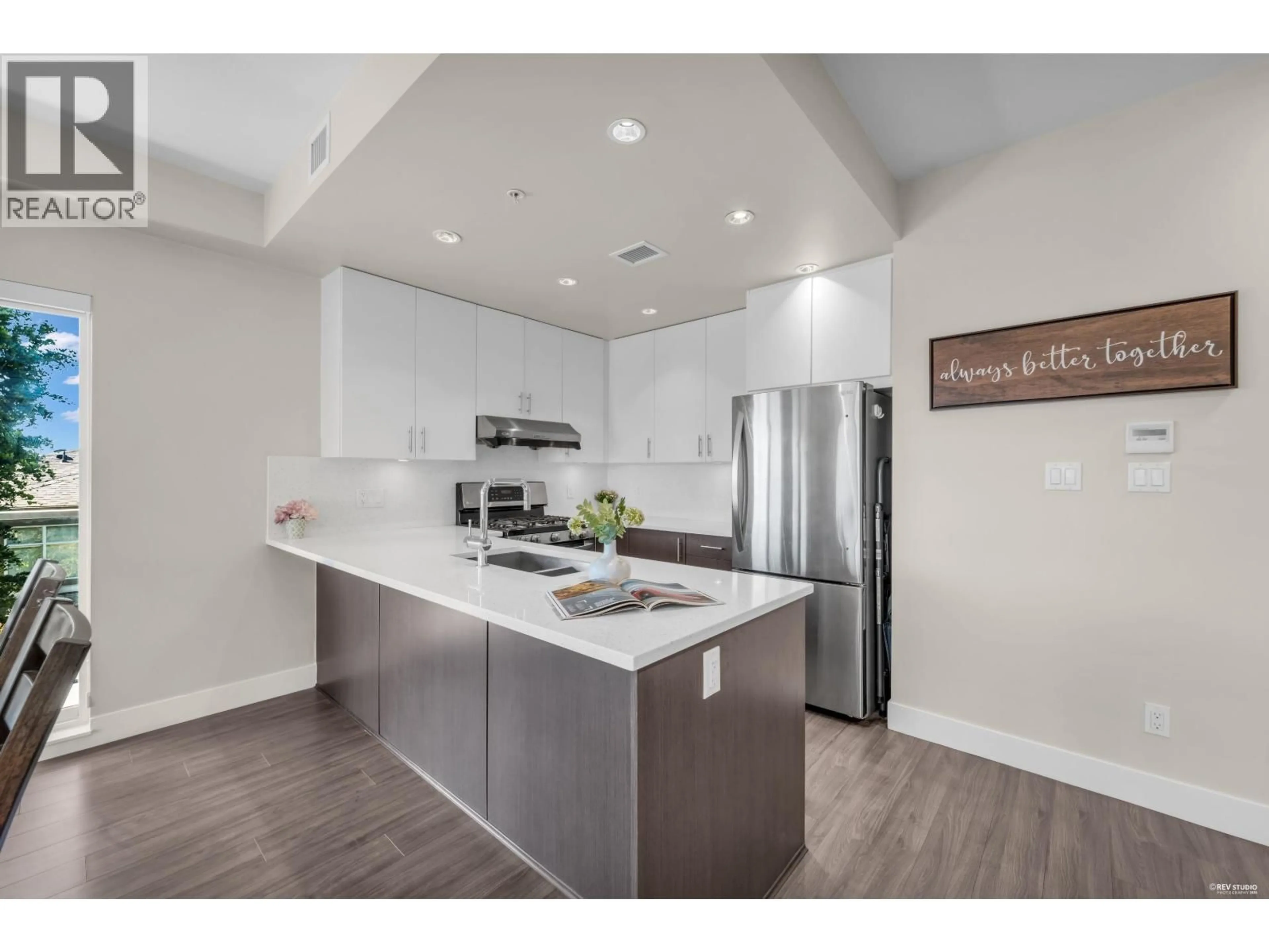 Open concept kitchen, unknown for 312 - 6011 NO. 1 ROAD, Richmond British Columbia V7C1T4