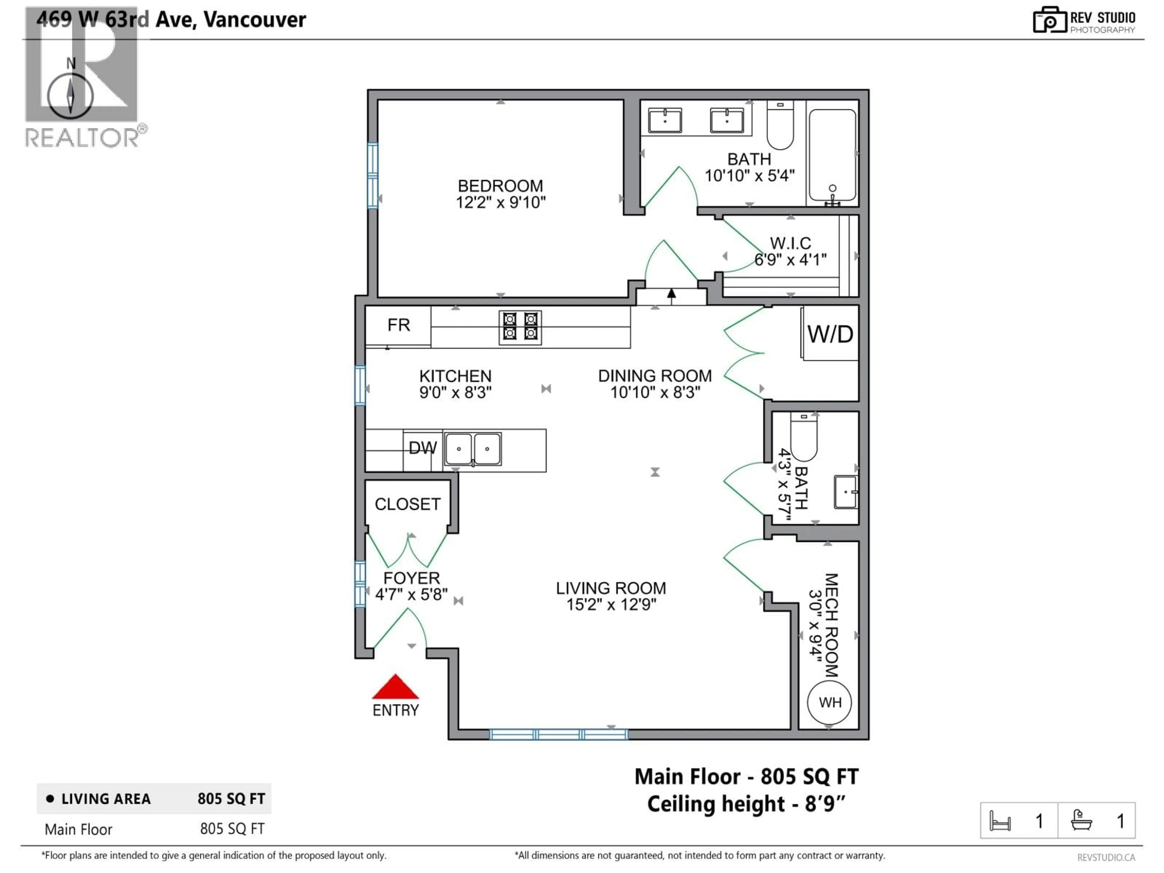 Floor plan for 469 63RD AVENUE, Vancouver British Columbia V5X2J3