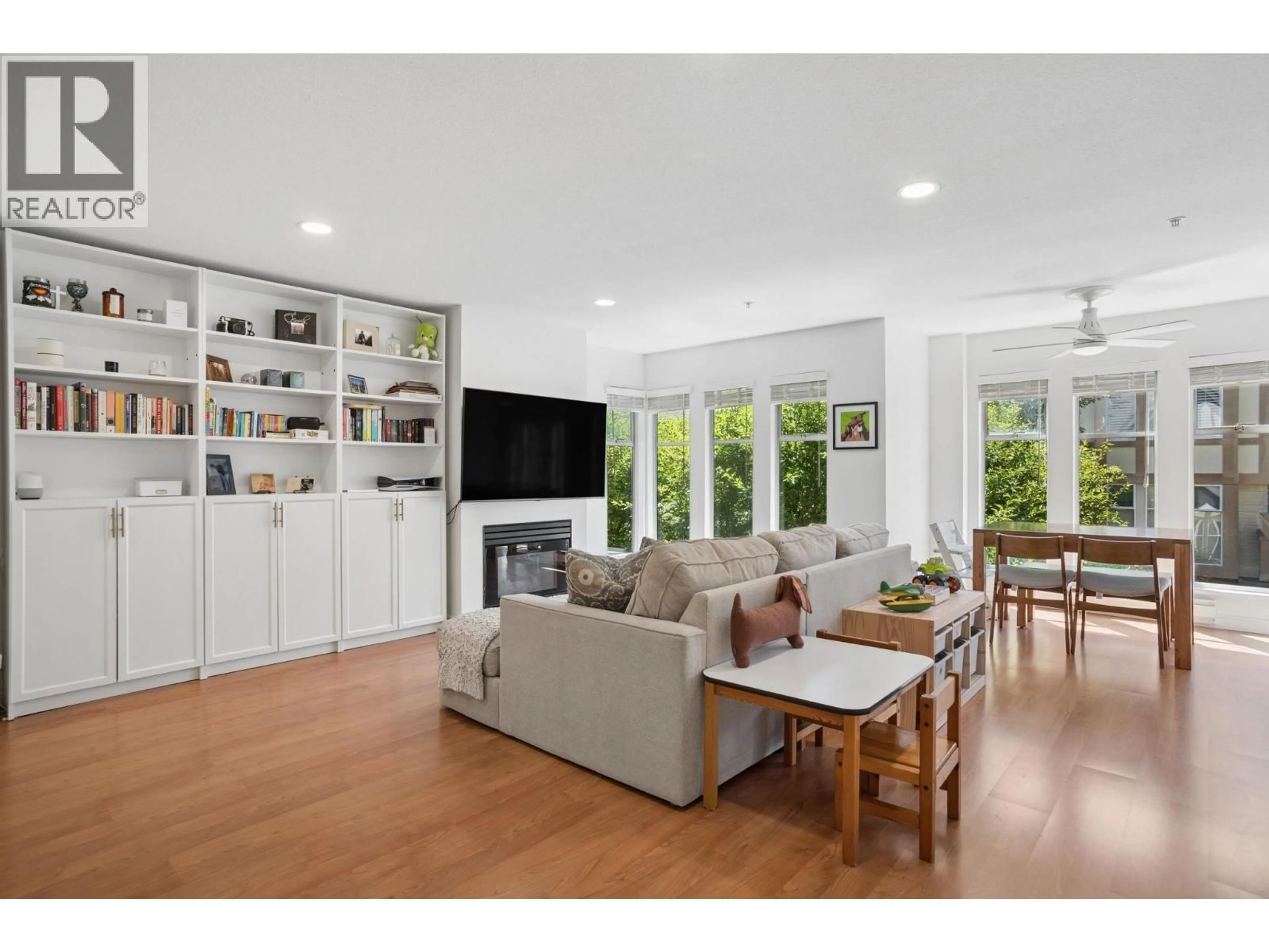 Living room with furniture, wood/laminate floor for N302 - 628 13TH AVENUE, Vancouver British Columbia V5Z1N9