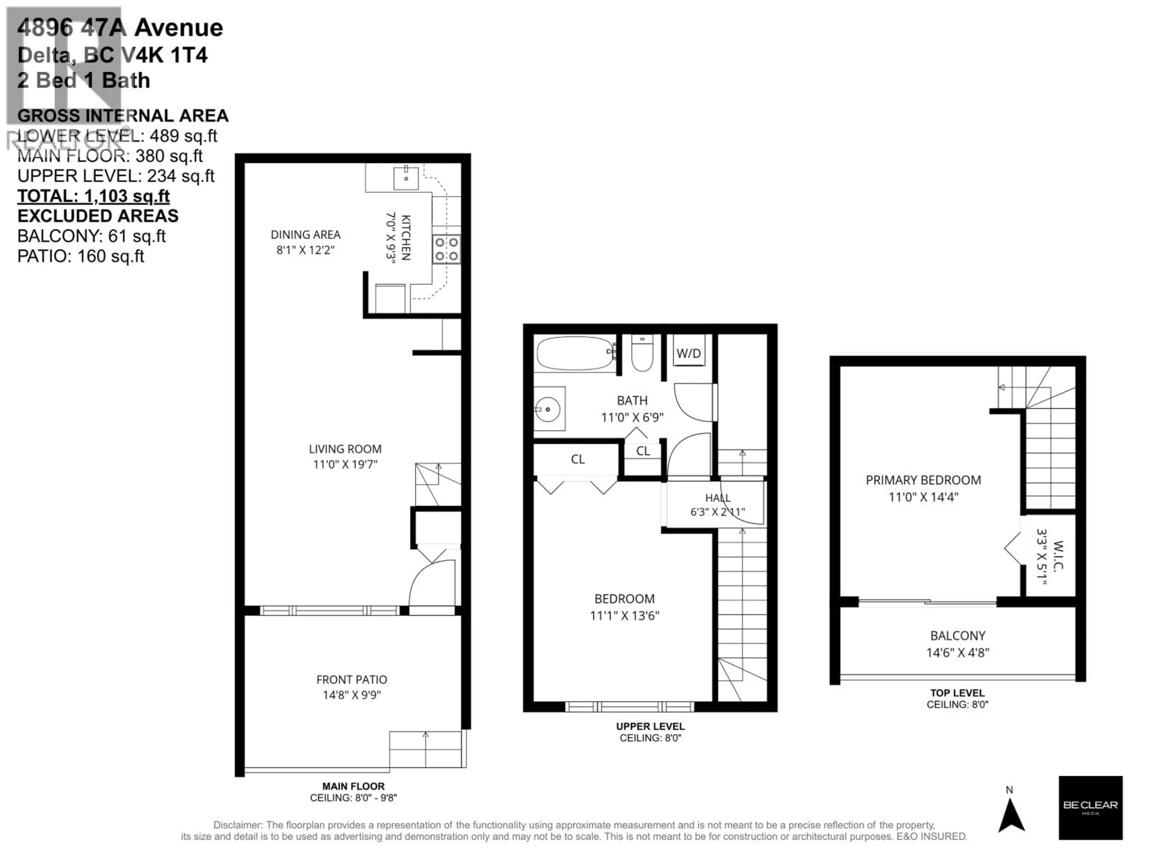 Floor plan for 4896 47A AVENUE, Delta British Columbia V4K1T4