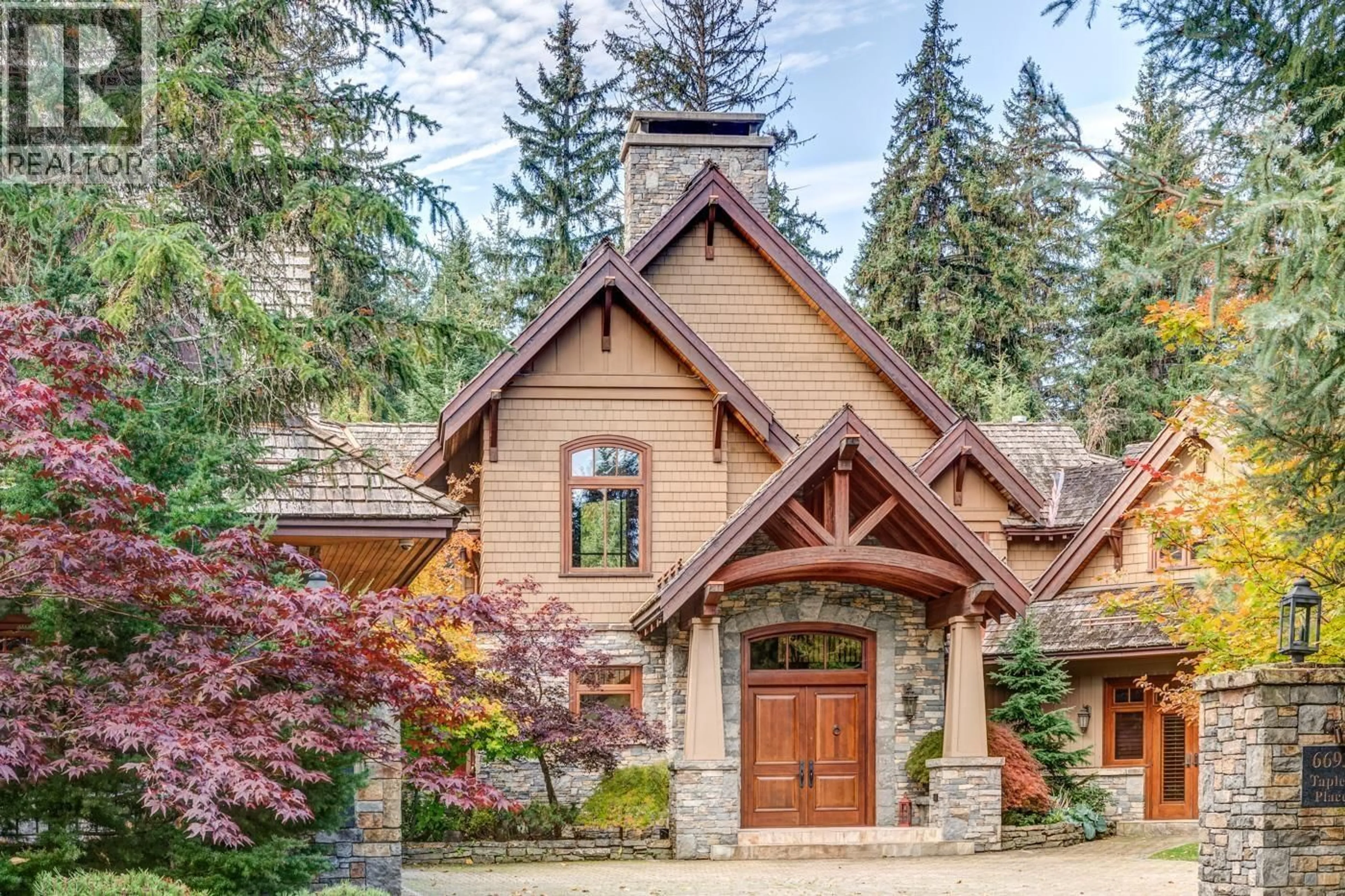 Home with brick exterior material, unknown for 6693 TAPLEY PLACE, Whistler British Columbia V6E0C5
