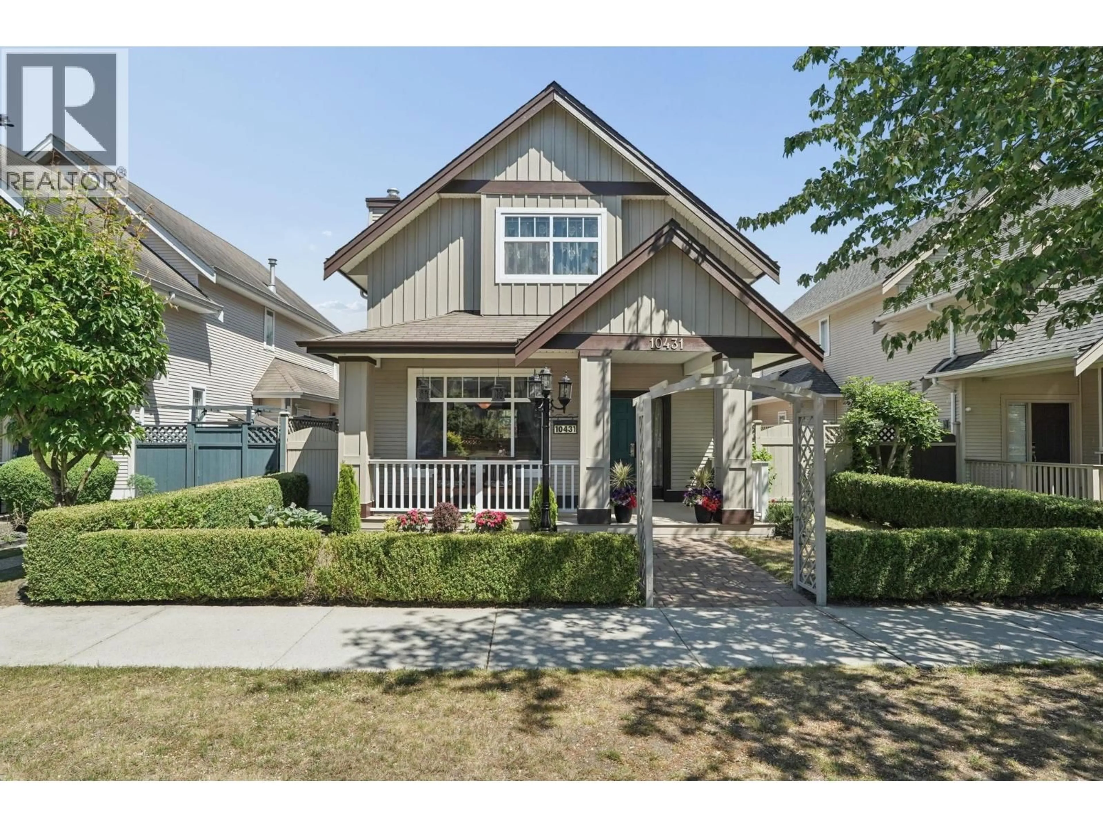 Home with vinyl exterior material, street for 10431 SHEPHERD DRIVE, Richmond British Columbia V6X4C3