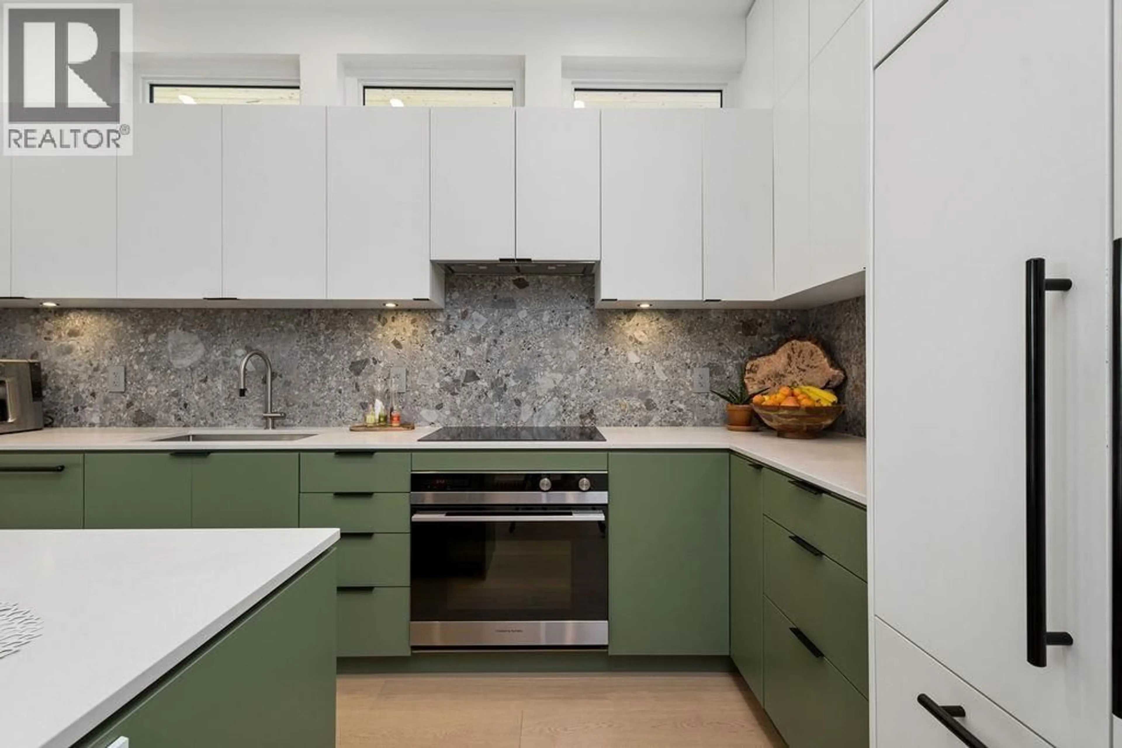 Contemporary kitchen, ceramic/tile floor for 11 19TH AVENUE, Vancouver British Columbia V5V1H8