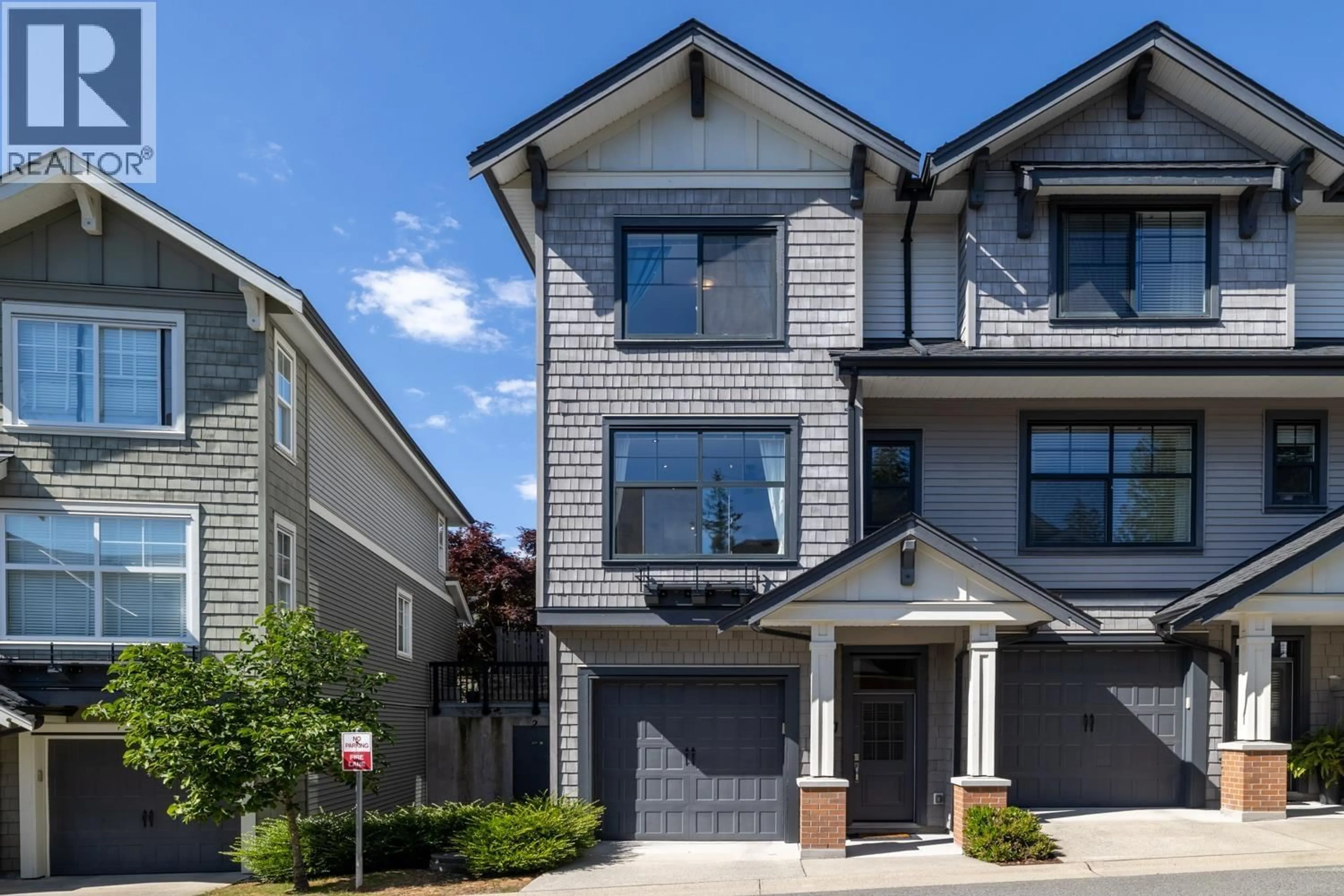 Home with brick exterior material, street for 11 - 3470 HIGHLAND DRIVE, Coquitlam British Columbia V3E0M1