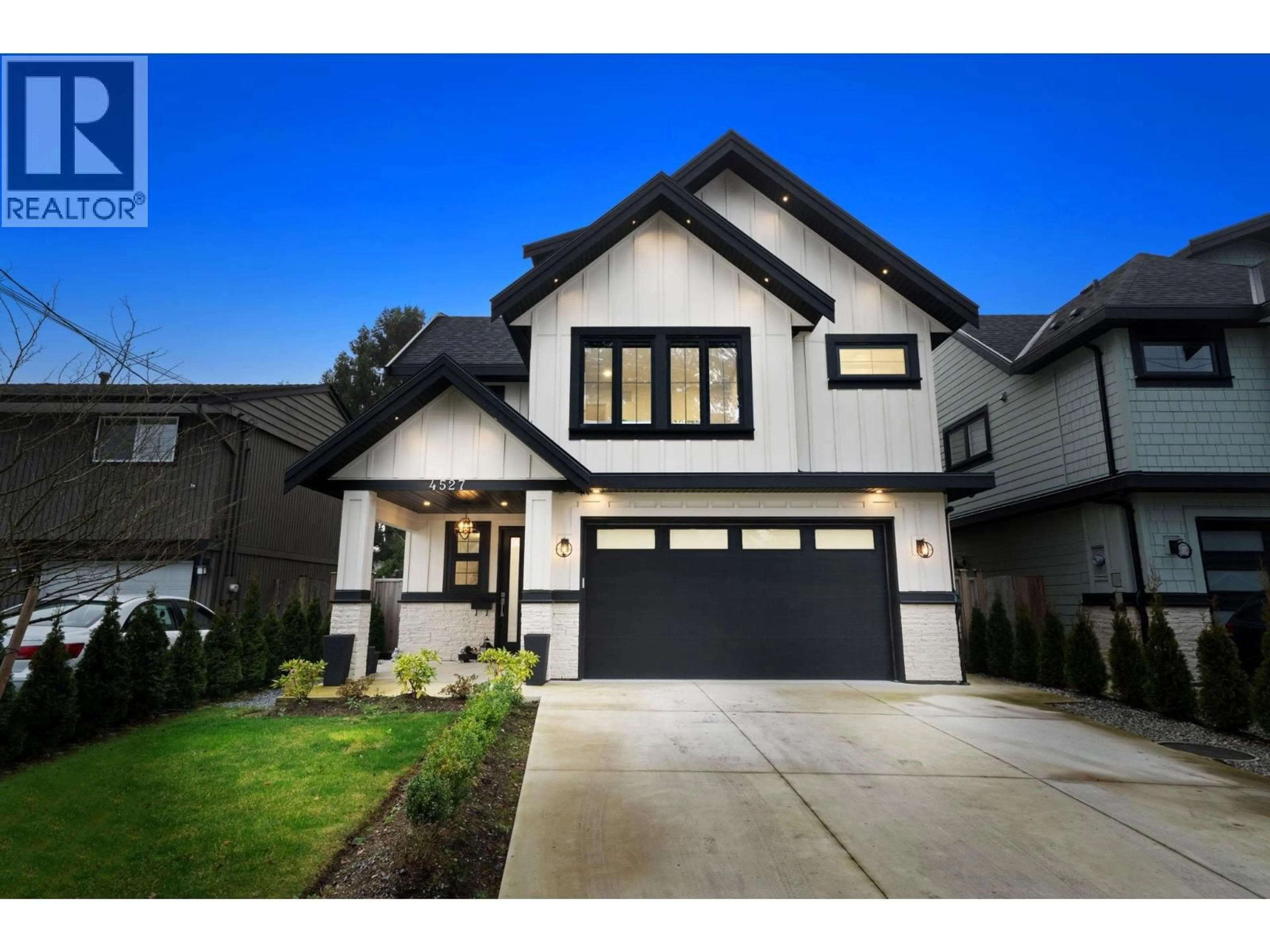 Home with brick exterior material, street for 4527 46A STREET, Ladner British Columbia V4K2M5