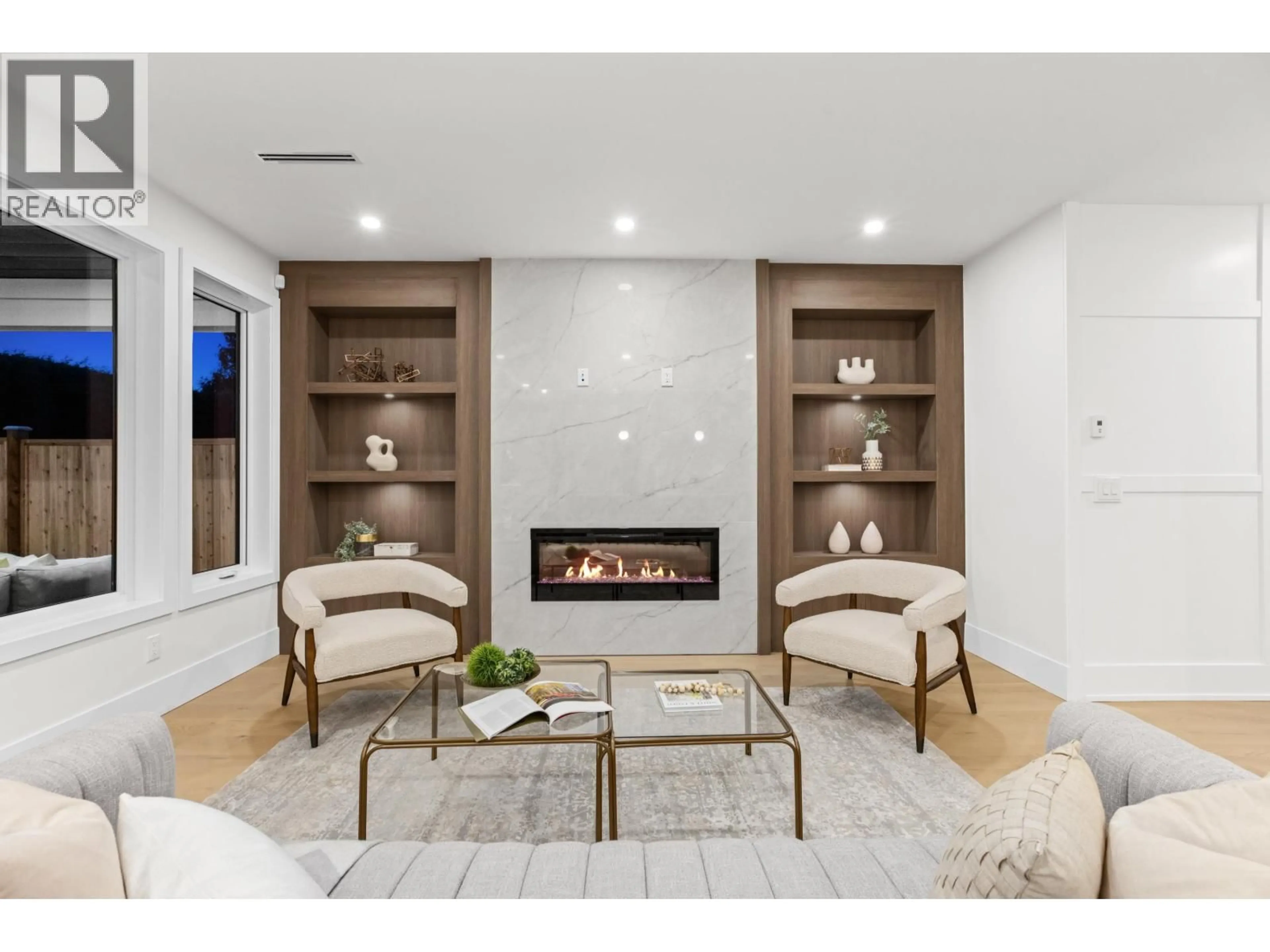 Living room with furniture, ceramic/tile floor for 4527 46A STREET, Ladner British Columbia V4K2M5
