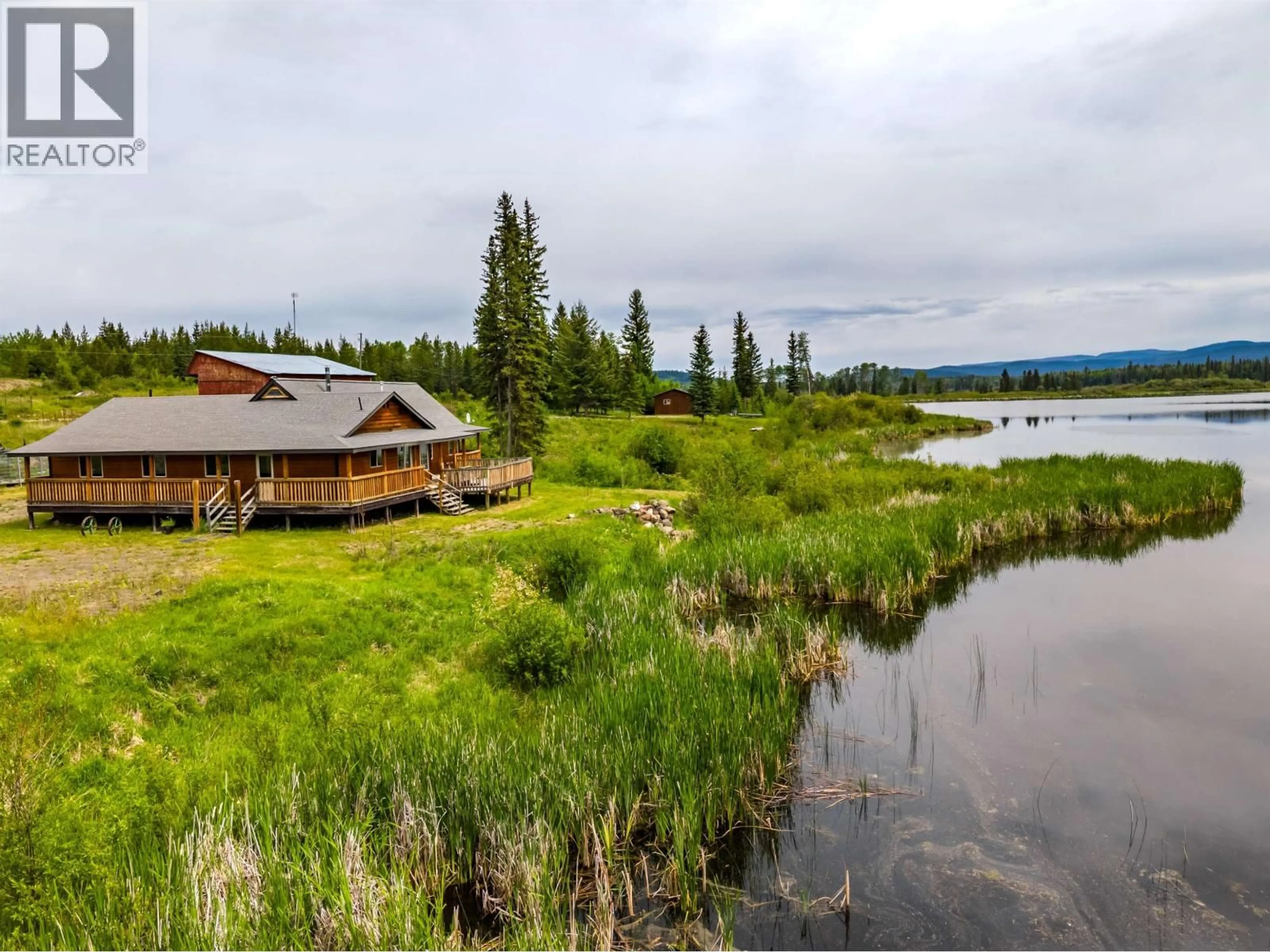 A pic from outside/outdoor area/front of a property/back of a property/a pic from drone, water/lake/river/ocean view for 6321 HOUSEMAN ROAD, Forest Grove British Columbia V0K1G0