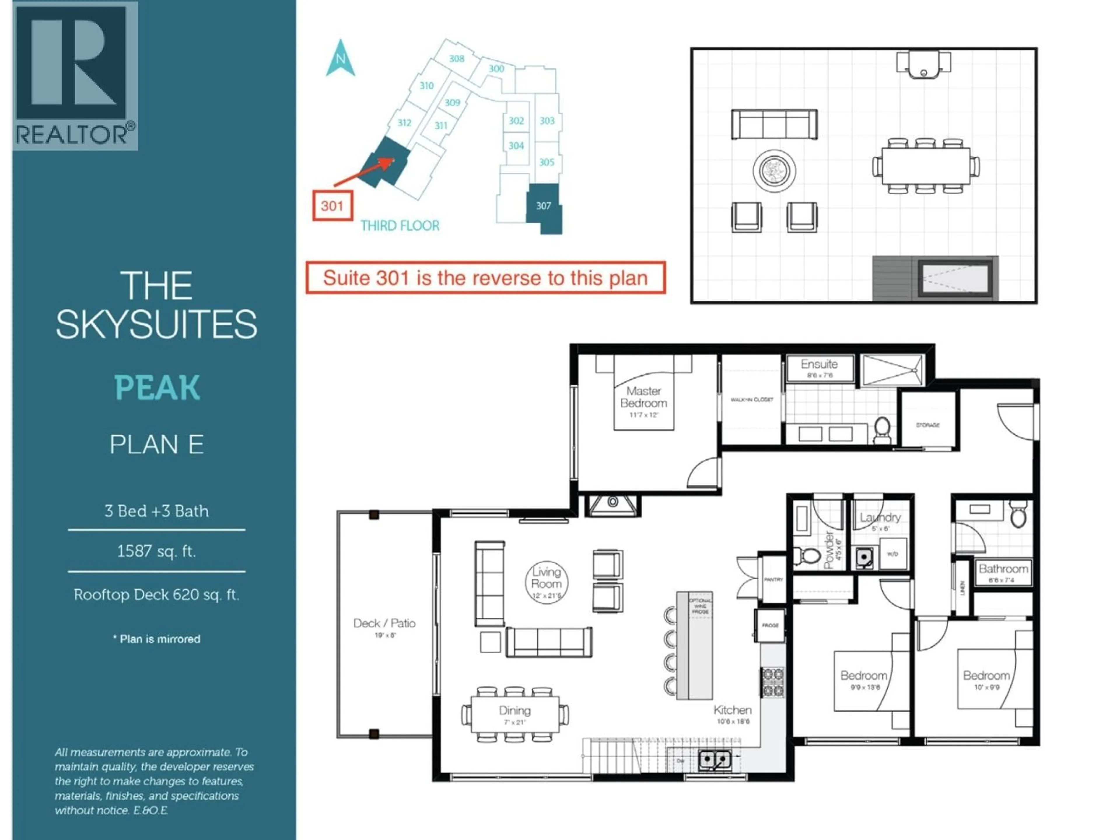 Floor plan for 301 - 41328 SKYRIDGE PLACE, Squamish British Columbia V8B0Y7