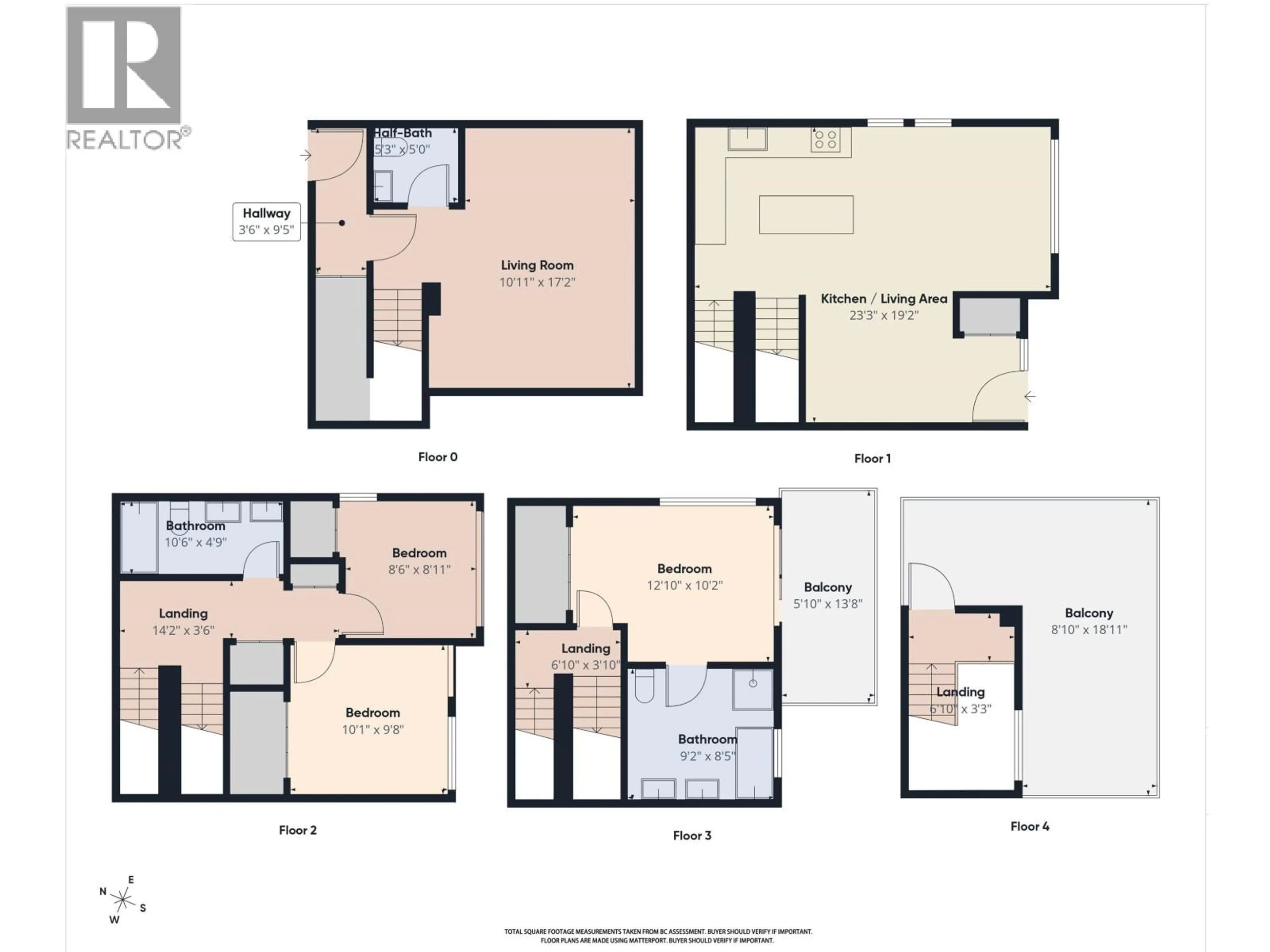 Floor plan for 404 - 6085 IRMIN STREET, Burnaby British Columbia V5J5C5