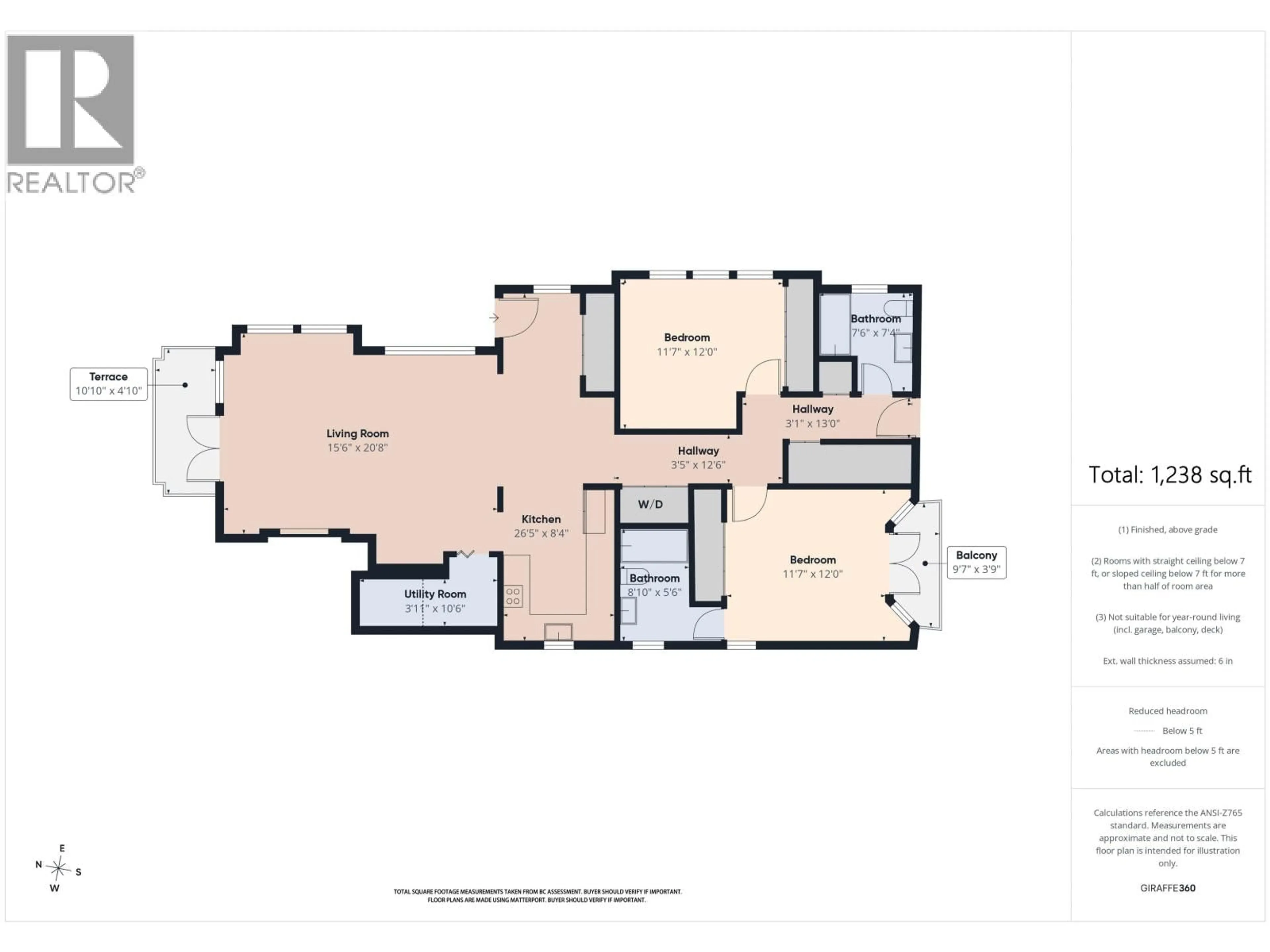 Floor plan for 1115 CHESTNUT STREET, Vancouver British Columbia V6J5E5