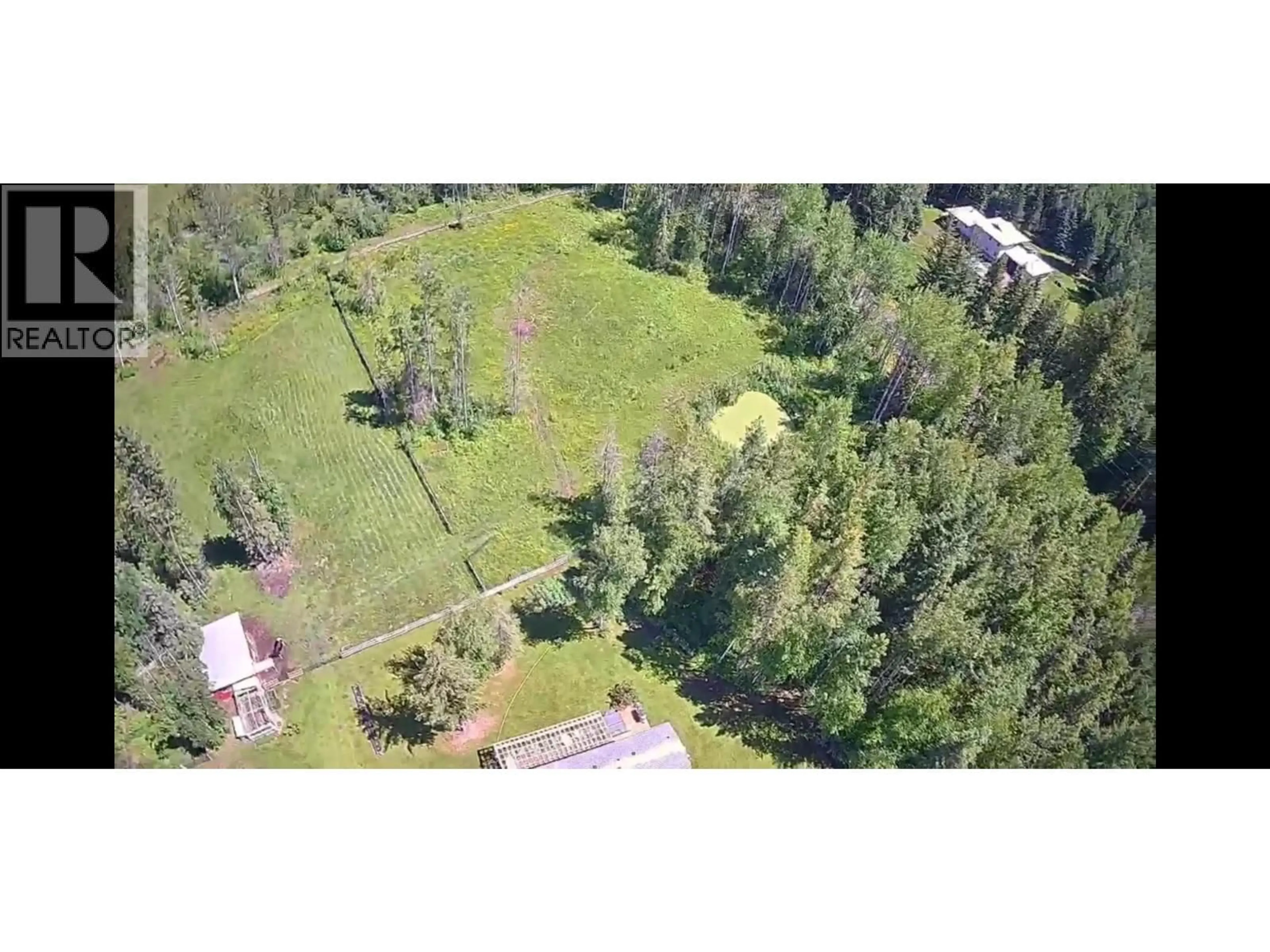 A pic from outside/outdoor area/front of a property/back of a property/a pic from drone, forest/trees view for 1471 ROCKWOOD ROAD, Quesnel British Columbia V2J6V4