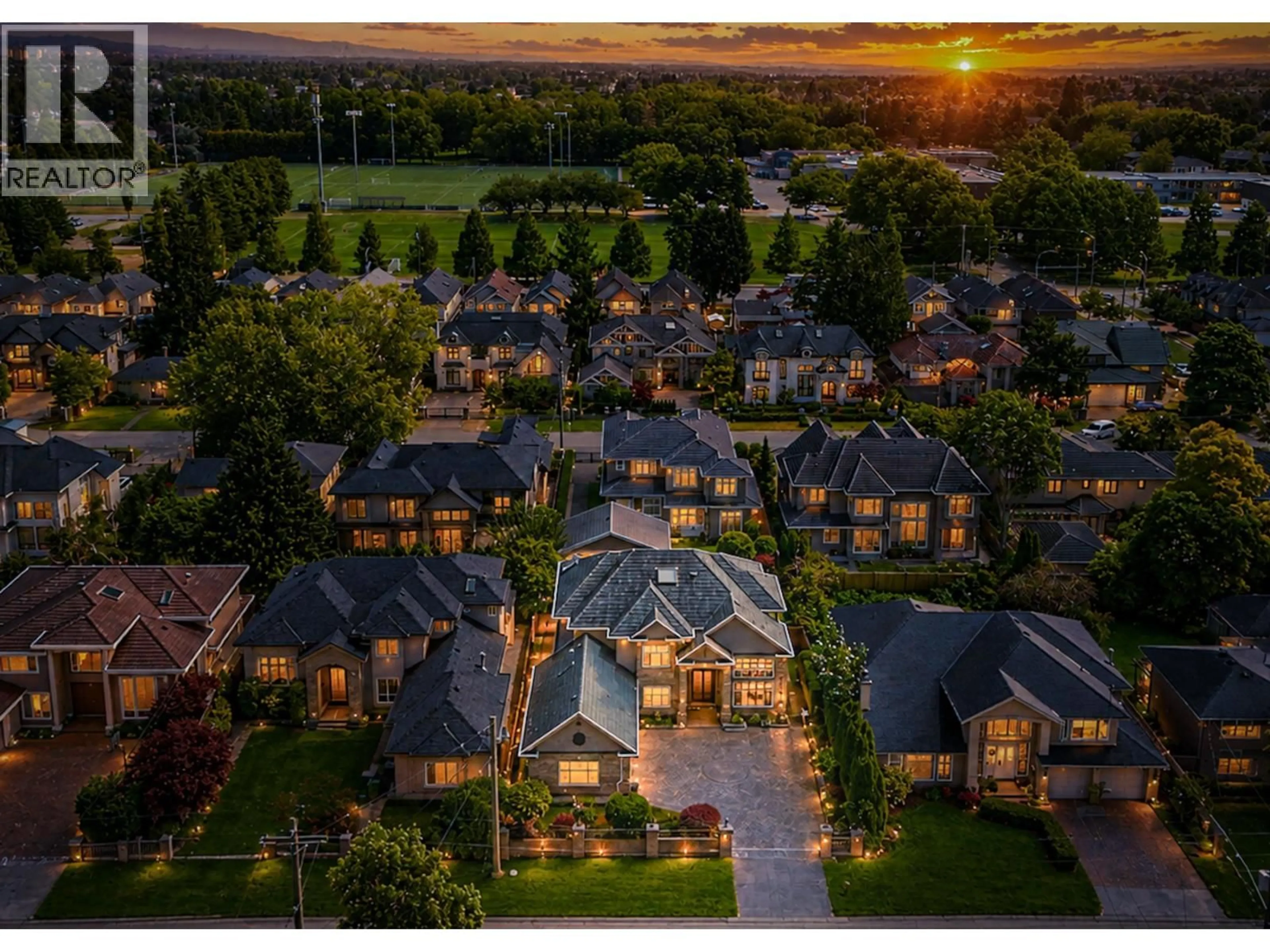 A pic from outside/outdoor area/front of a property/back of a property/a pic from drone, unknown for 9140 DIAMOND ROAD, Richmond British Columbia V7E1P3