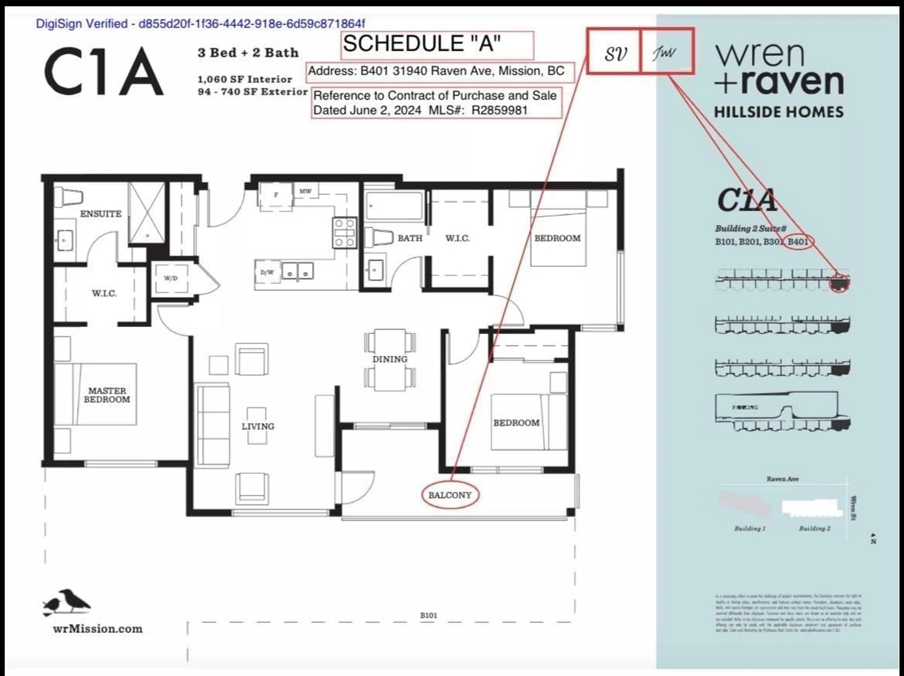 Floor plan for 401 - 31940 RAVEN AVENUE, Mission British Columbia V2V0L1