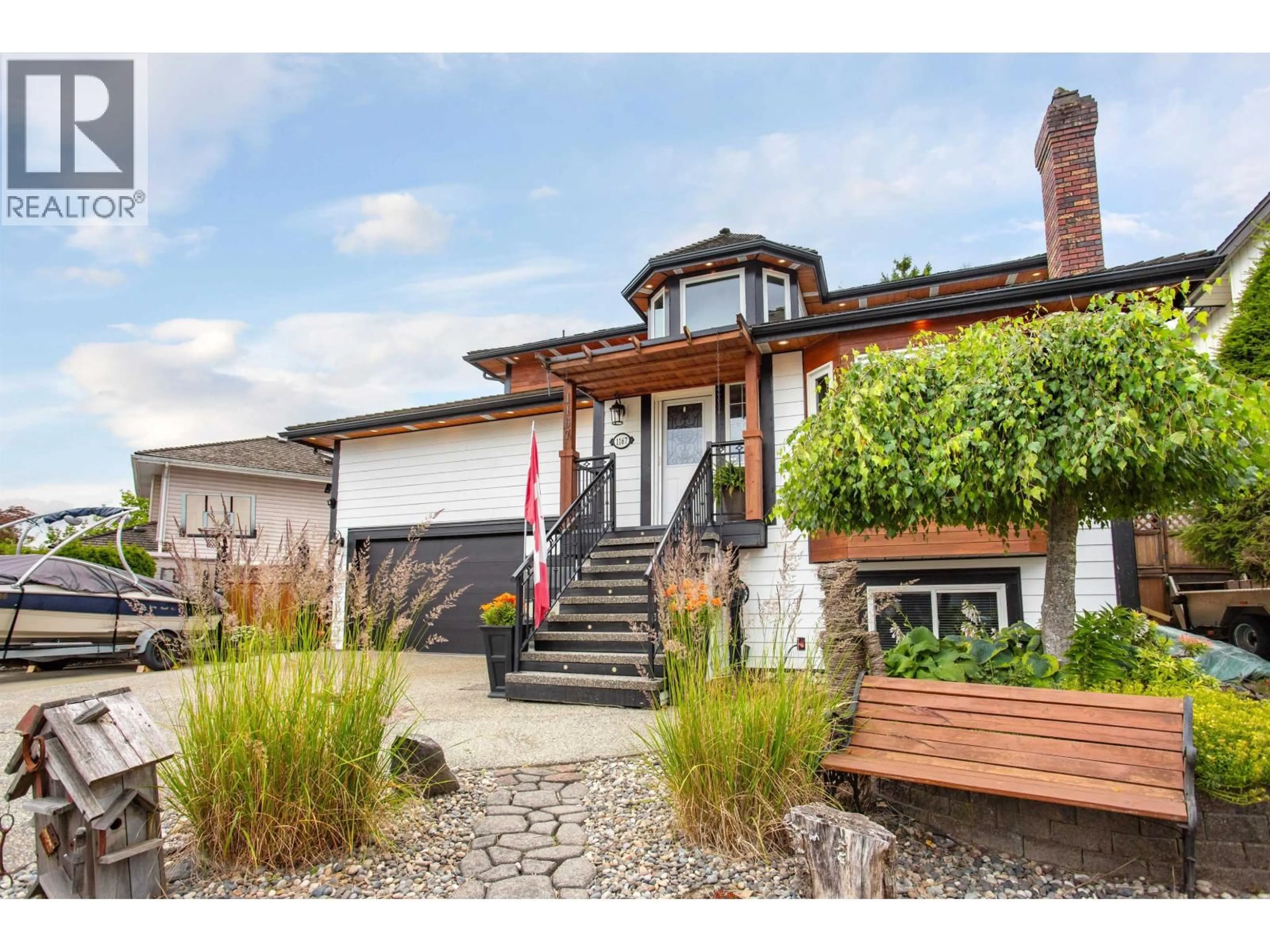 Home with brick exterior material, street for 1167 CASTLE CRESCENT, Port Coquitlam British Columbia V3C5E3