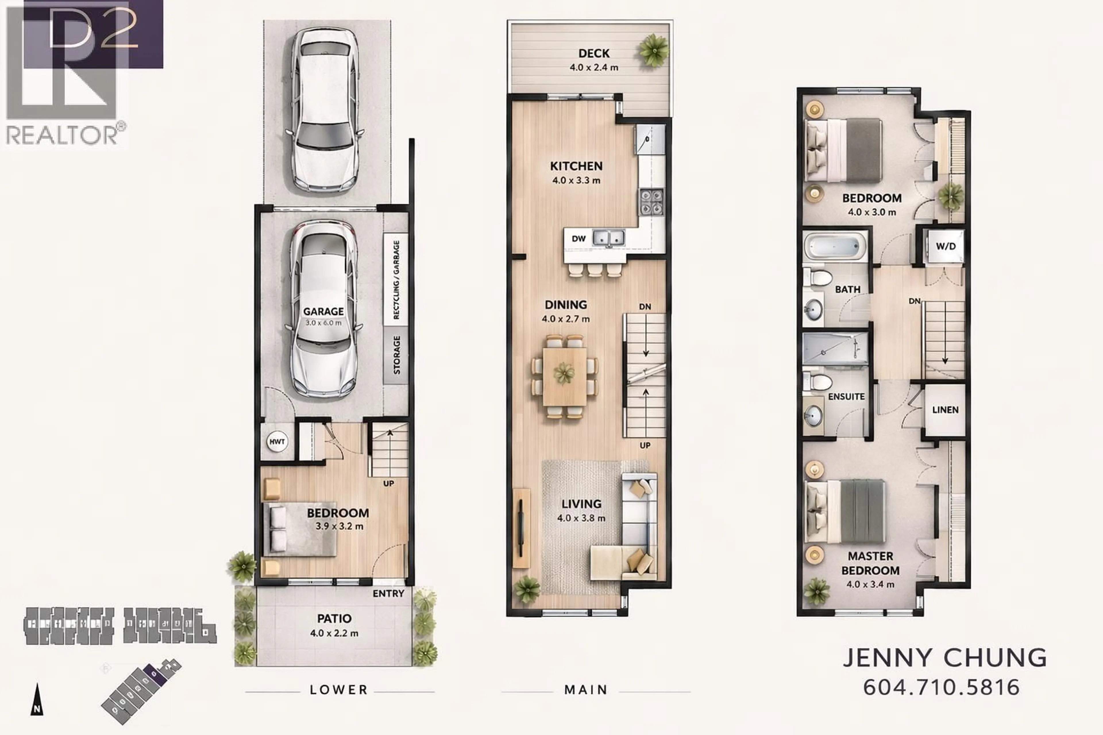Floor plan for 6 - 909 CLARKE ROAD, Port Moody British Columbia V3H1L6