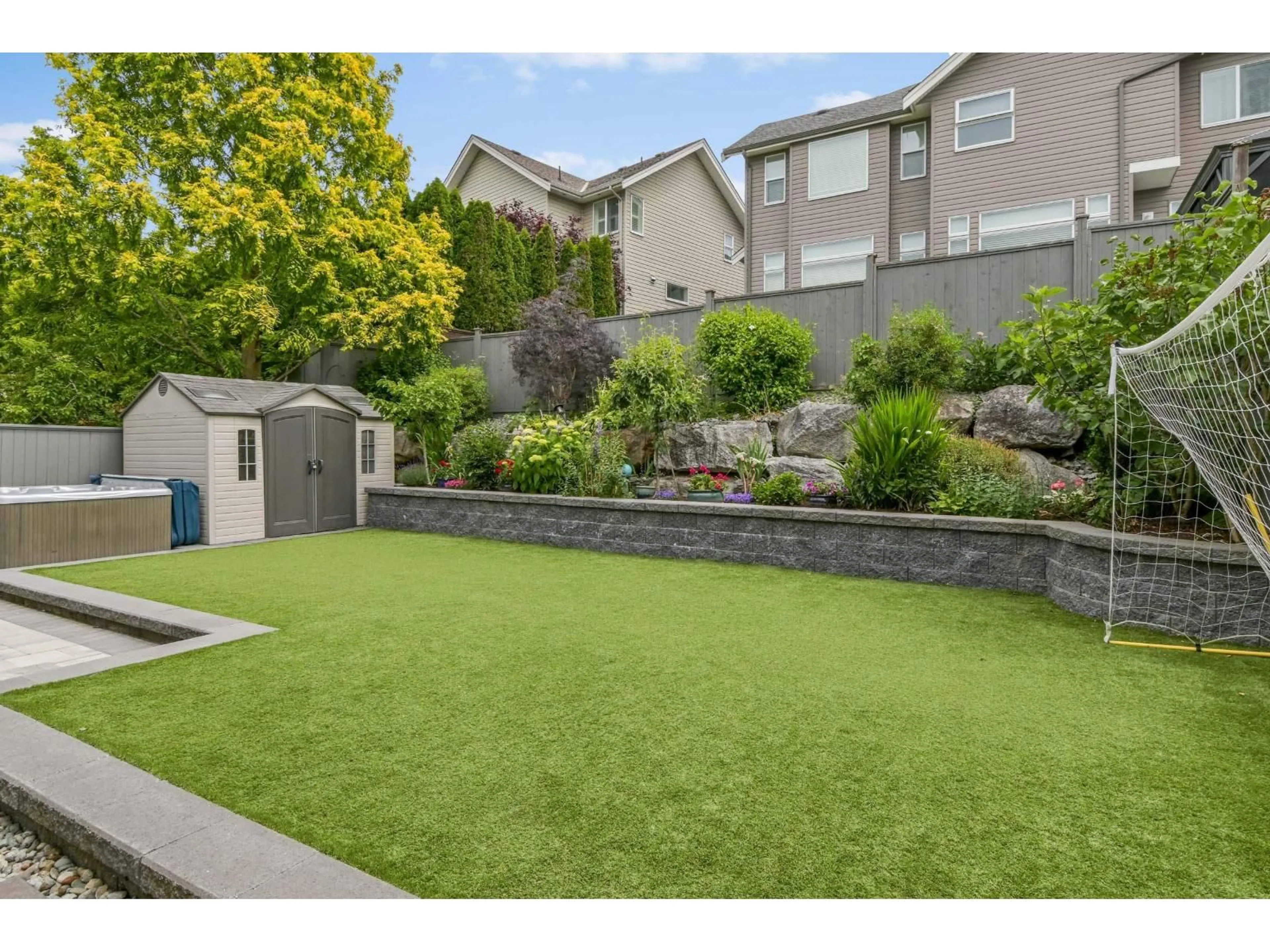 A pic from outside/outdoor area/front of a property/back of a property/a pic from drone, street for 6084 163 STREET, Surrey British Columbia V3S1S5