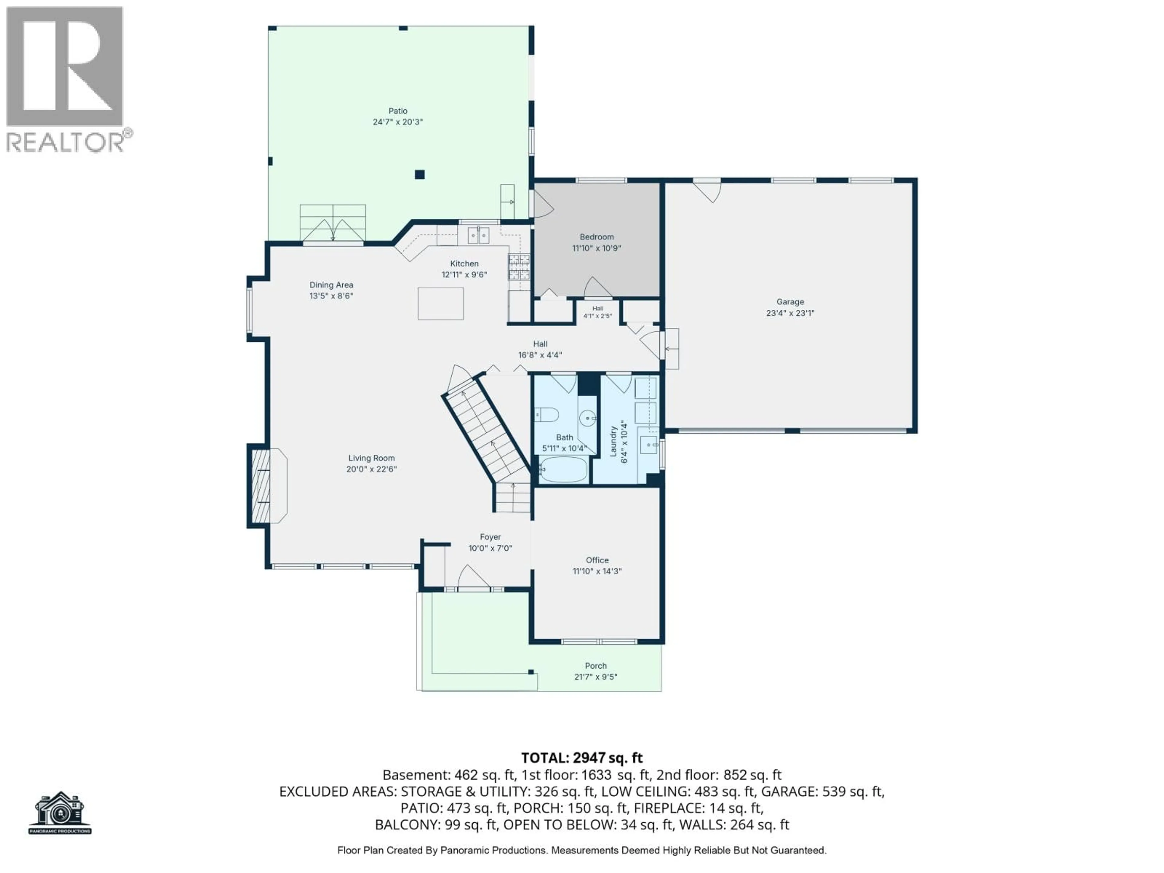 Floor plan for 1905 BOE PLACE, Williams Lake British Columbia V2G5G8