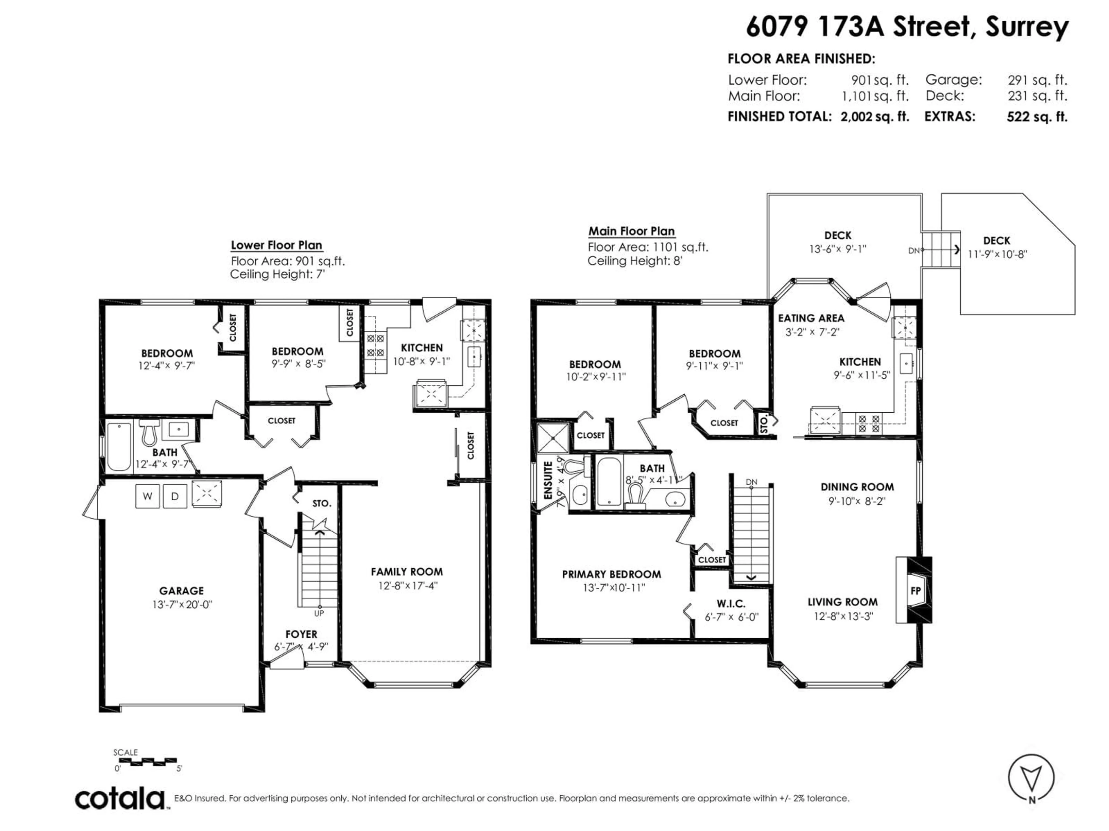 Floor plan for 6079 173A STREET, Surrey British Columbia V3S6Y3