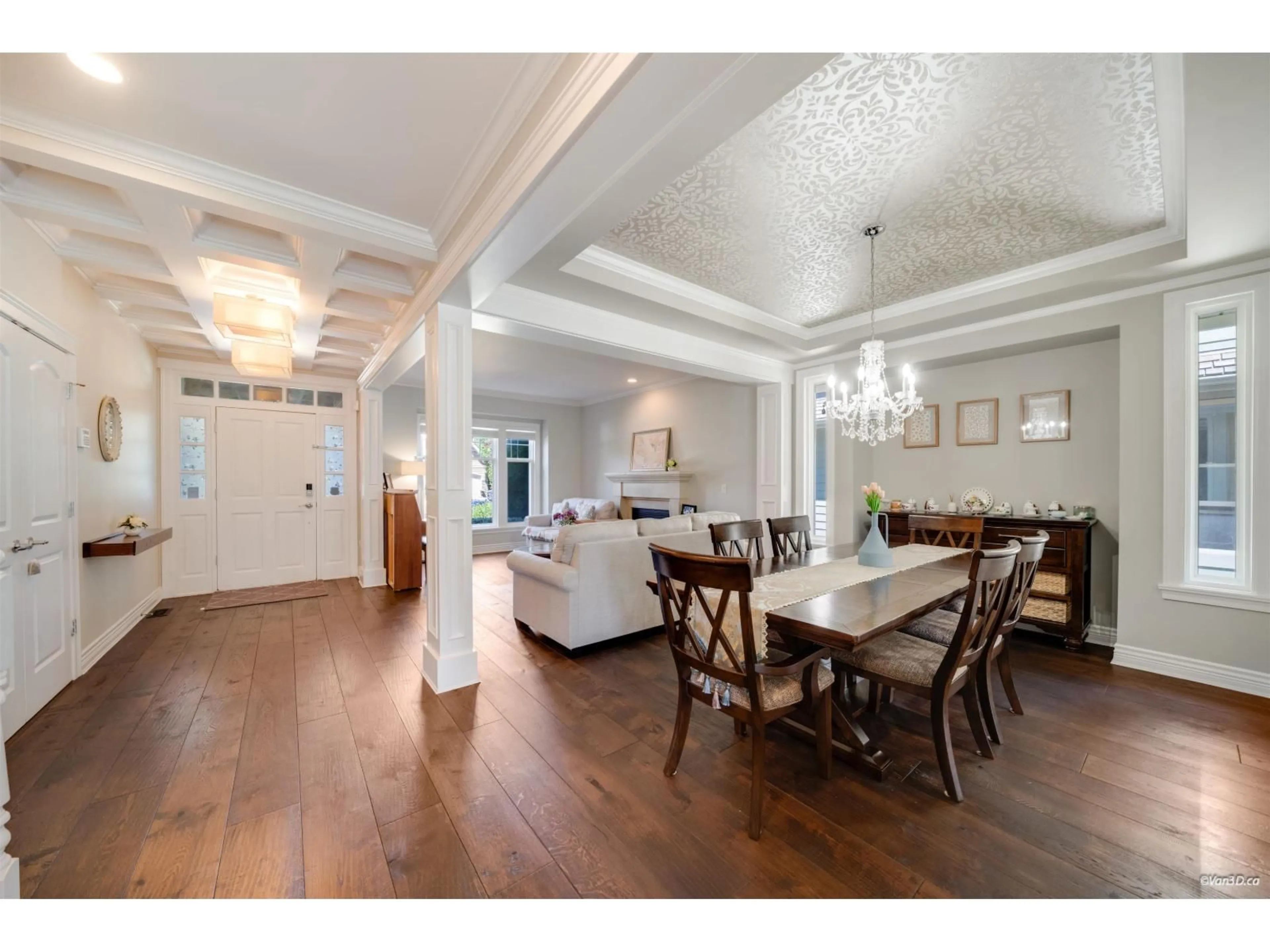 Dining room, wood/laminate floor for 3780 156 STREET, Surrey British Columbia V3Z0H6