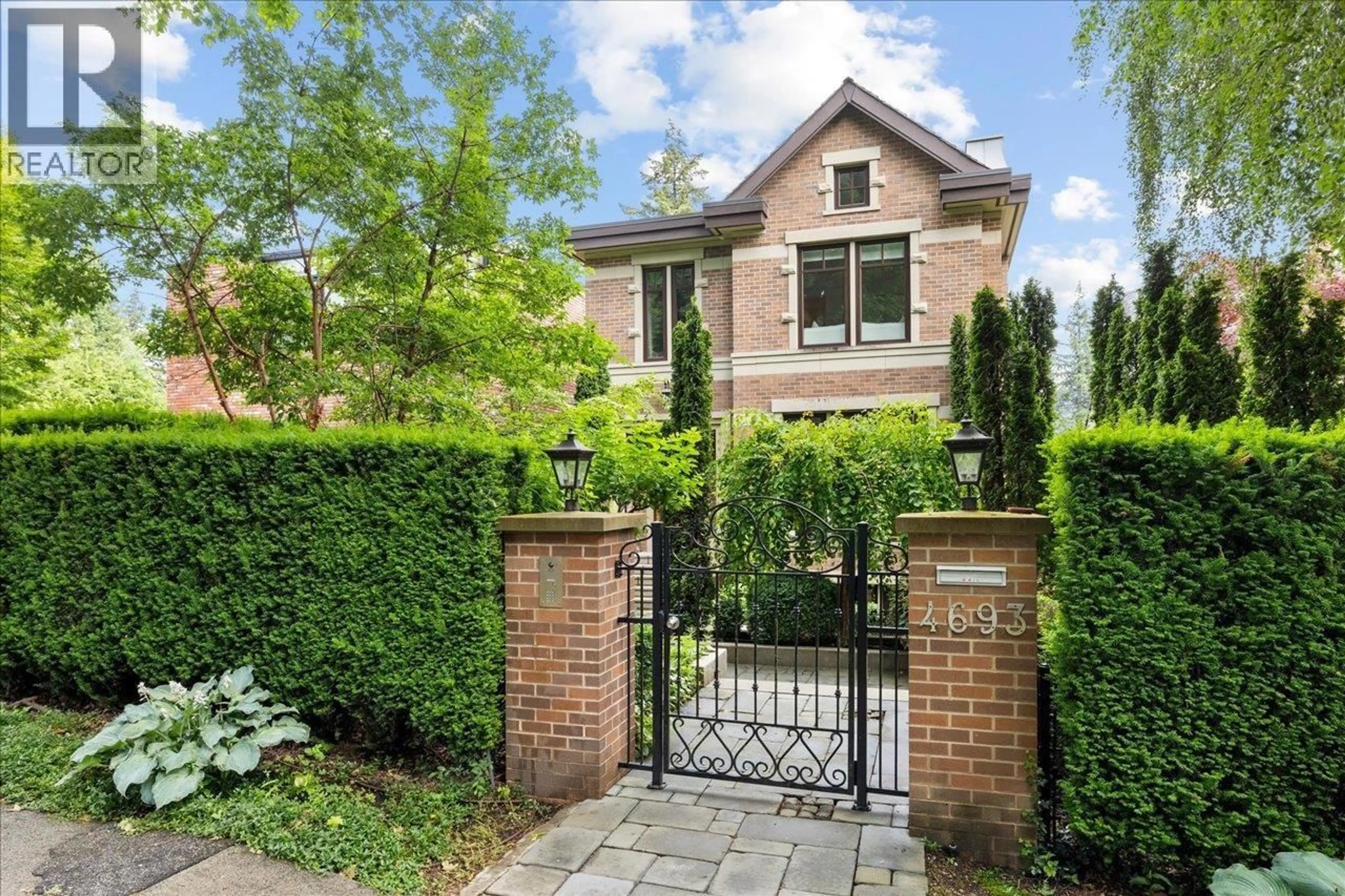 Home with brick exterior material, street for 4693 3RD AVENUE, Vancouver British Columbia V6R1N5