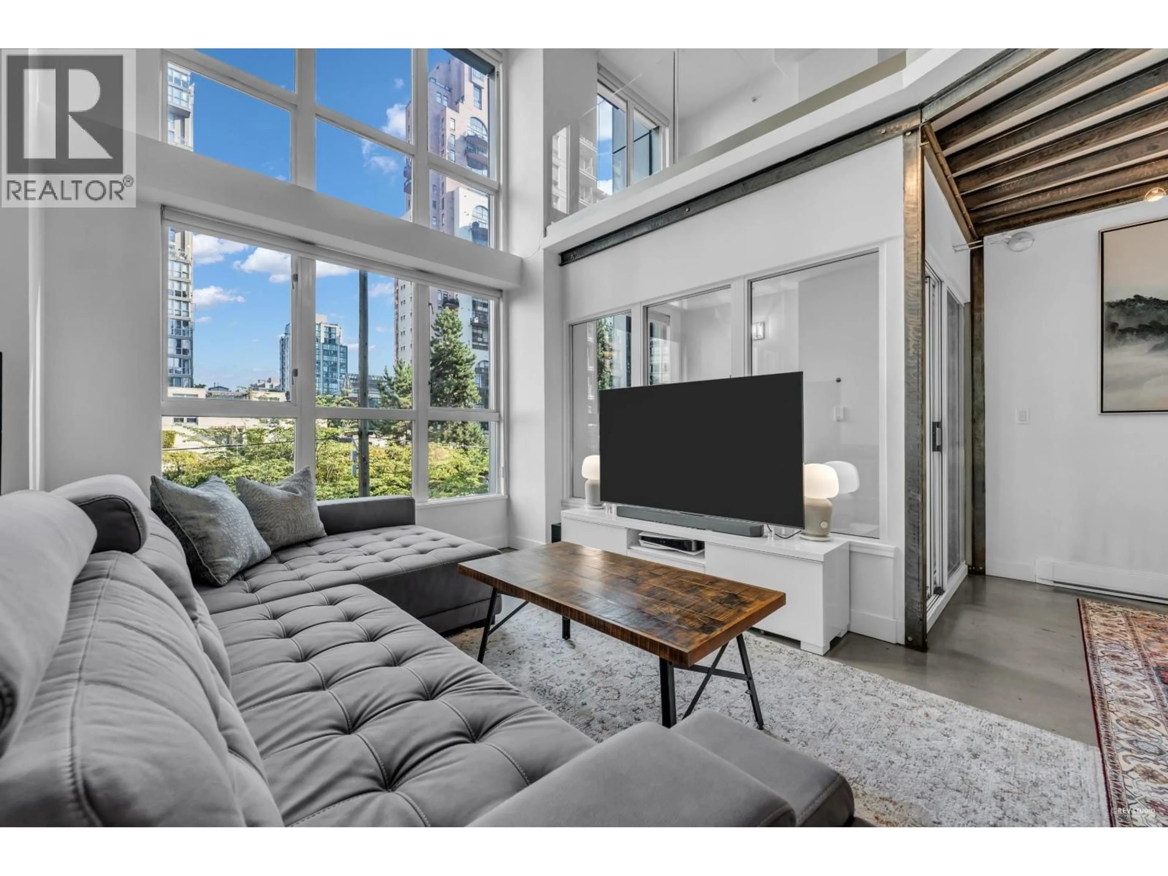Living room with furniture, unknown for 209 - 1238 SEYMOUR STREET, Vancouver British Columbia V6B6J3