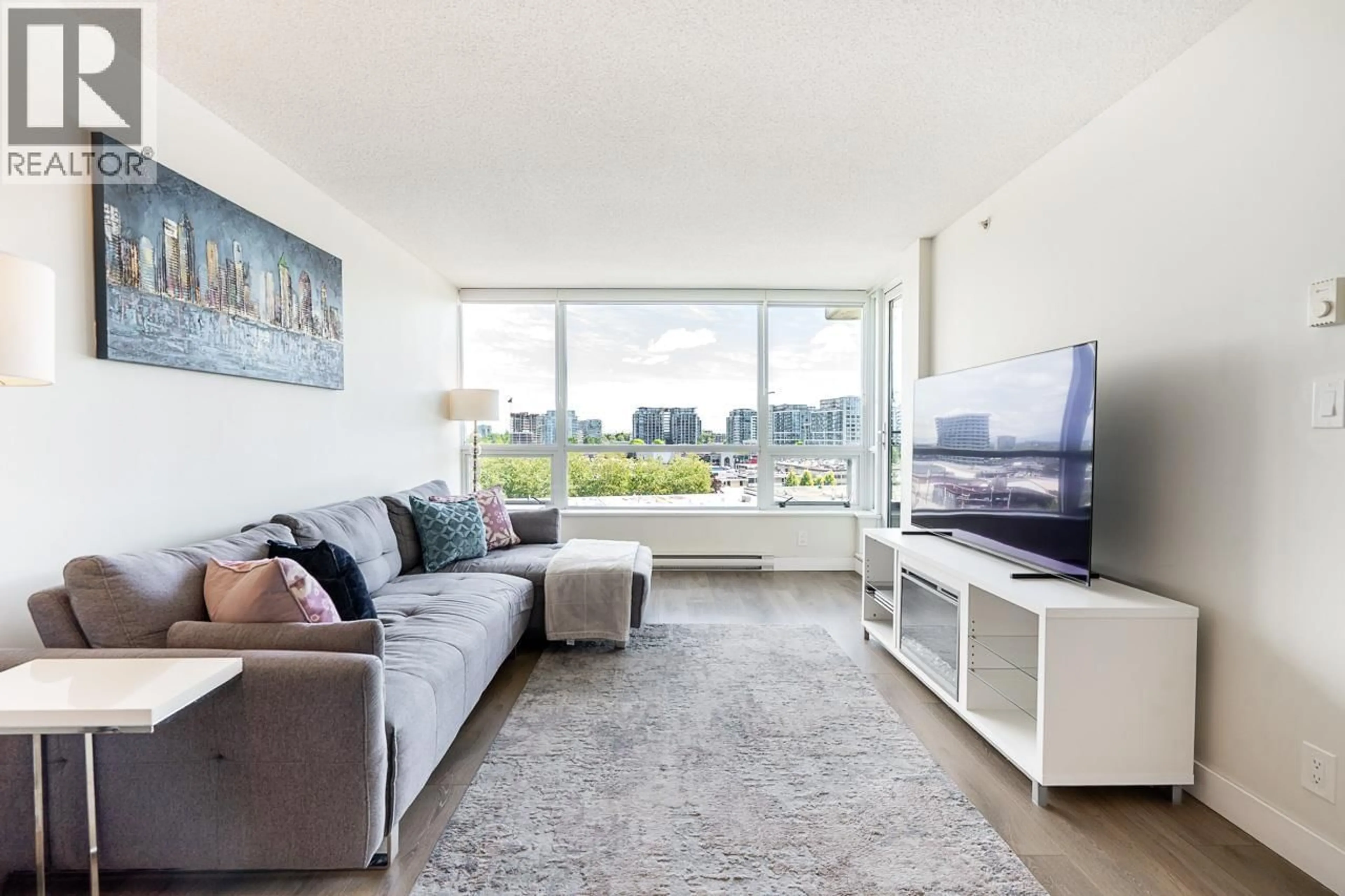 Living room with furniture, unknown for 902 - 7575 ALDERBRIDGE WAY, Richmond British Columbia V6X4L1
