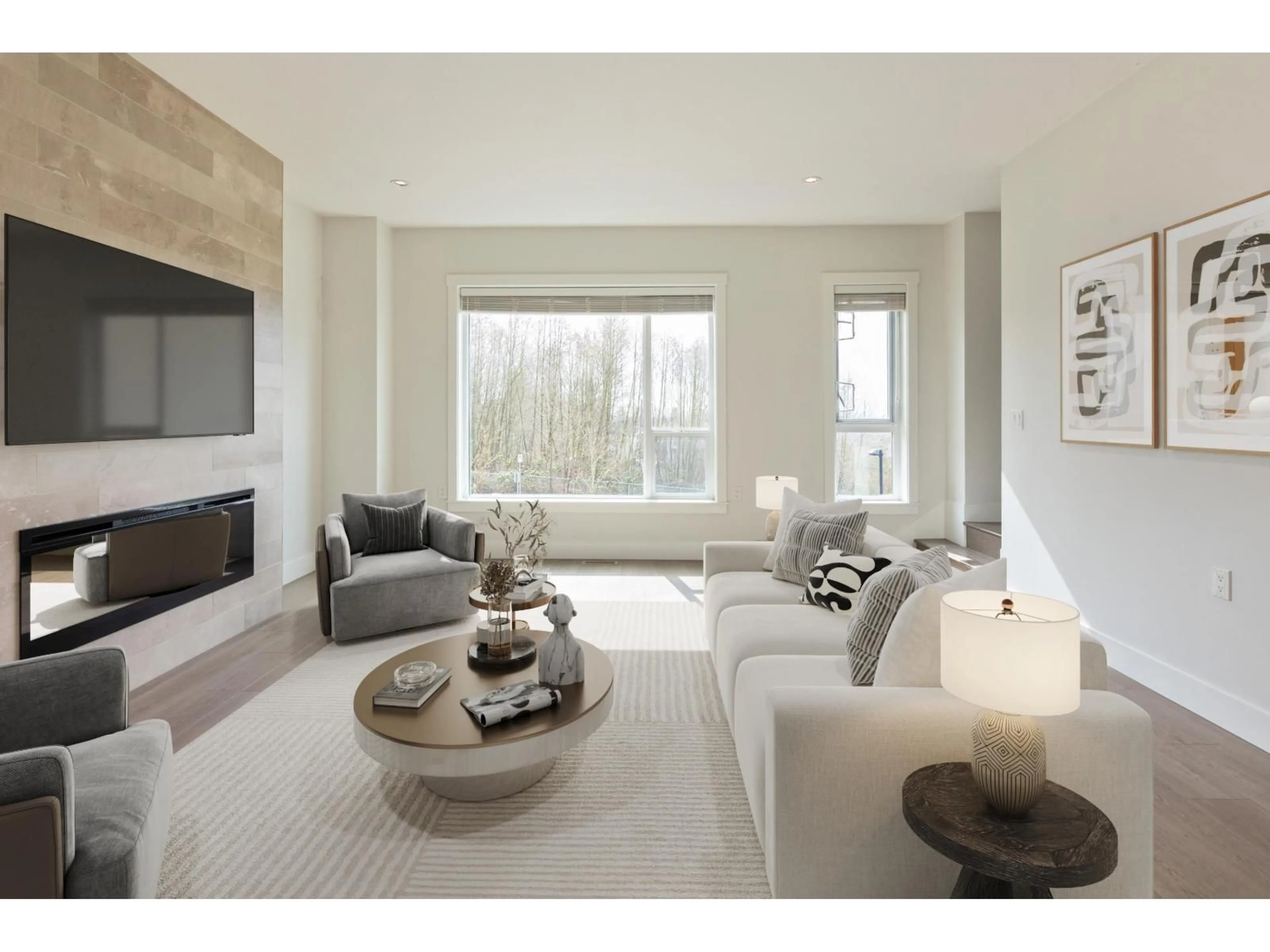 Living room with furniture, unknown for 232 - 2218 OAK MEADOWS DRIVE, Surrey British Columbia V3Z0W6