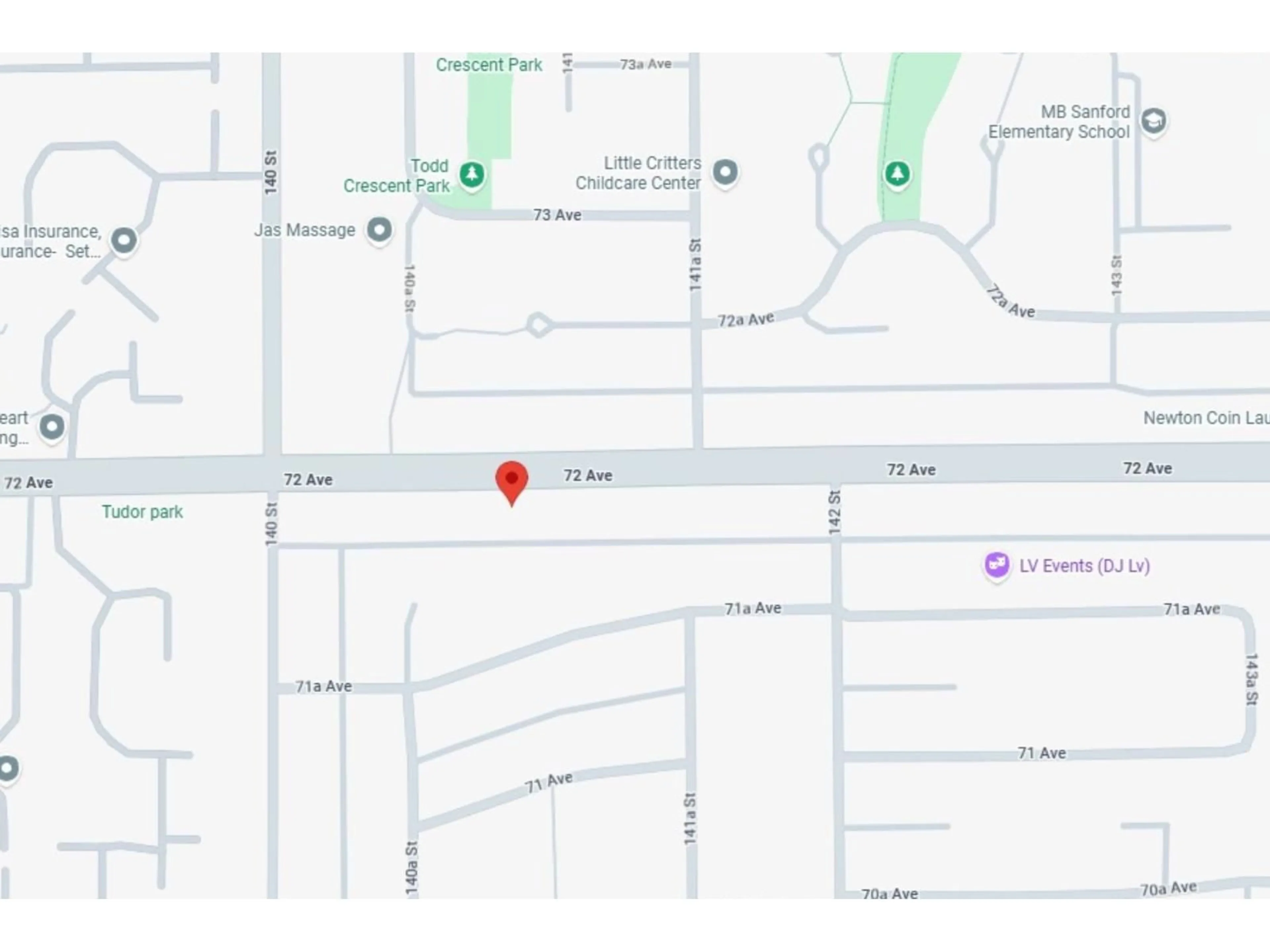 Picture of a map for 14086 72 AVENUE, Surrey British Columbia V3W2P8