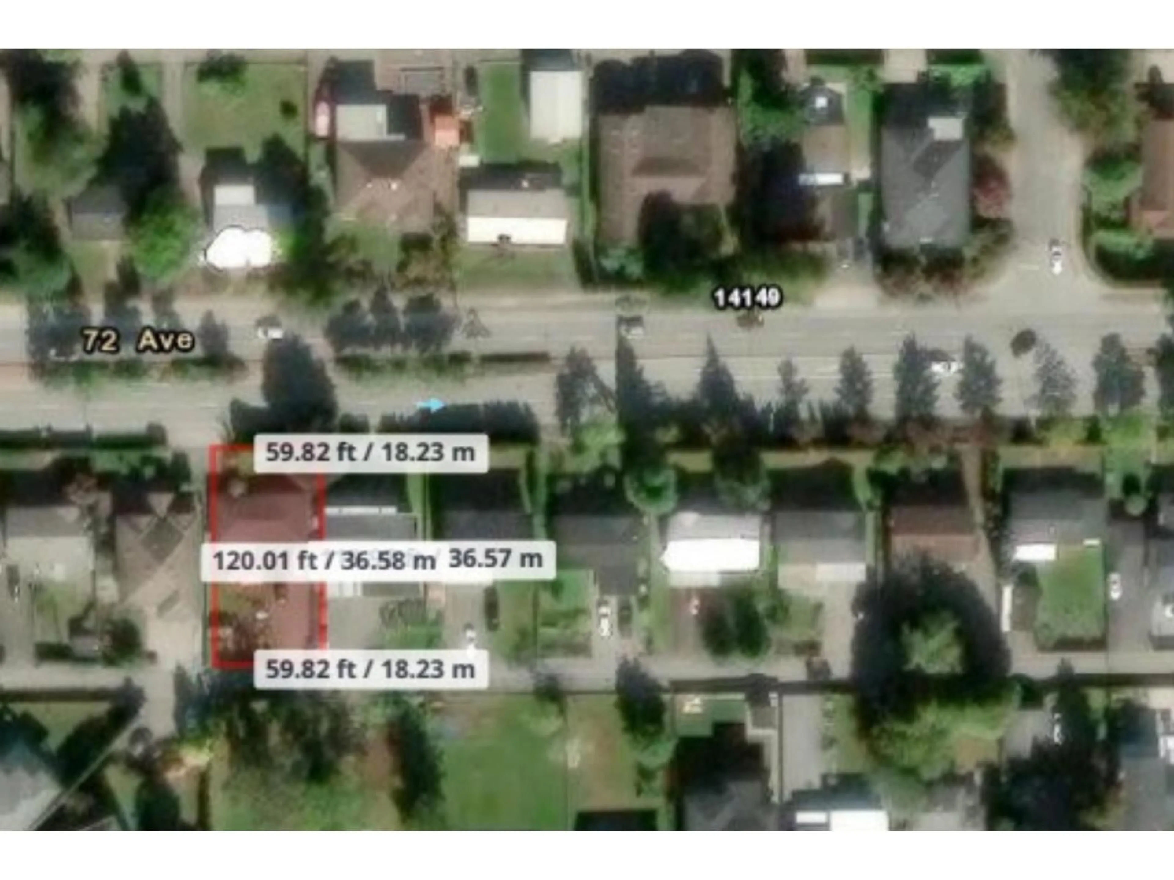 A pic from outside/outdoor area/front of a property/back of a property/a pic from drone, street for 14086 72 AVENUE, Surrey British Columbia V3W2P8