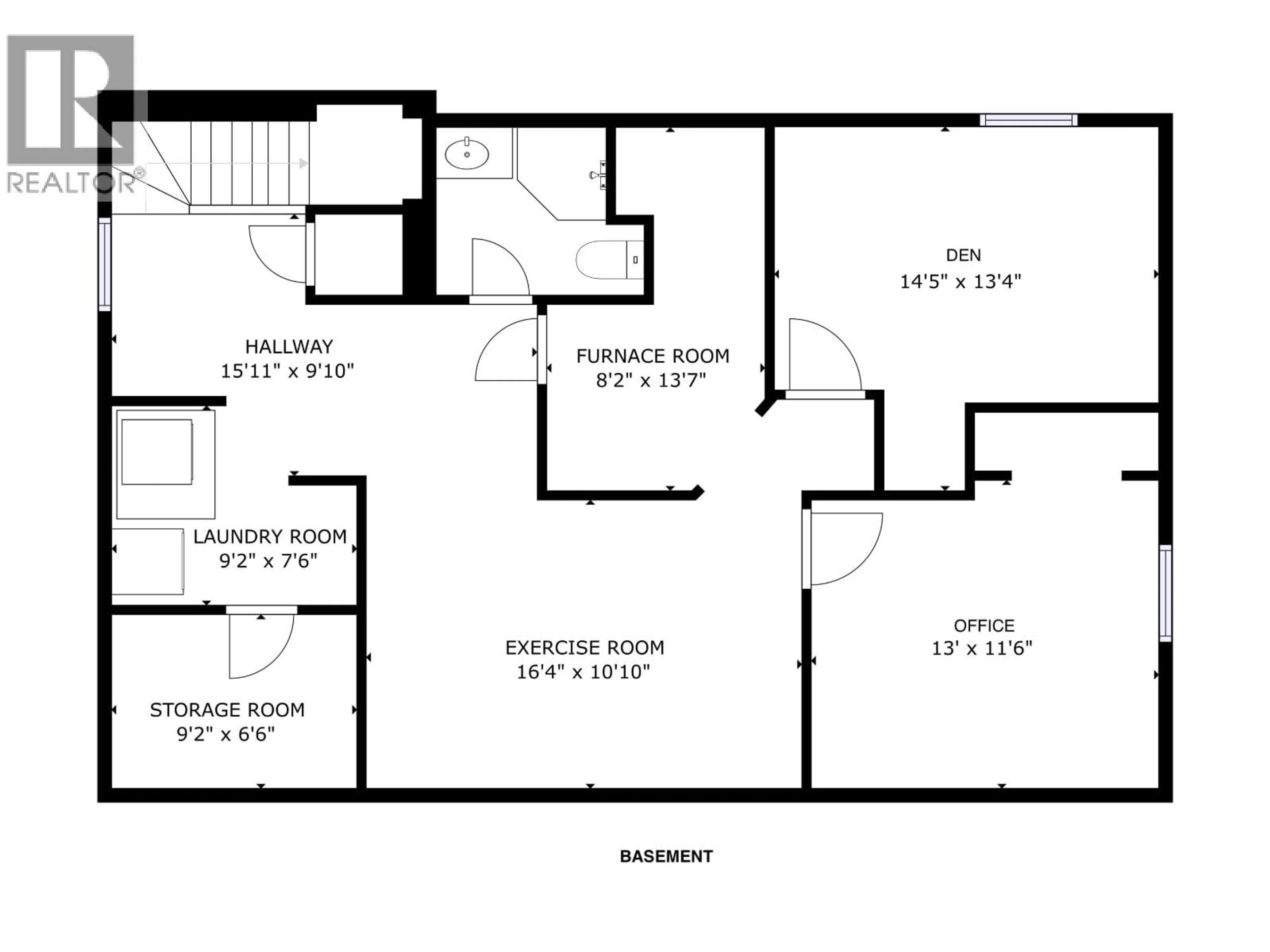 Floor plan for 9708 105 AVENUE, Fort St. John British Columbia V1J2M1