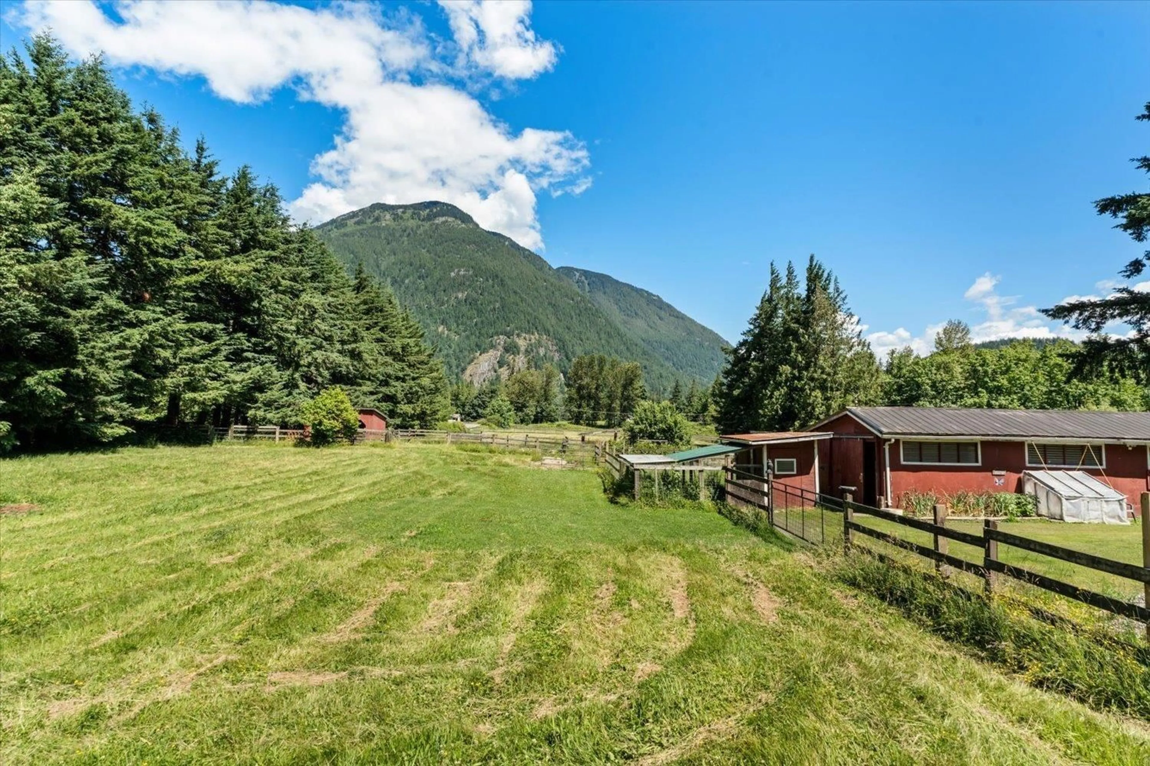 A pic from outside/outdoor area/front of a property/back of a property/a pic from drone, mountain view for 63155 YALE ROAD, Hope British Columbia V0X1L2