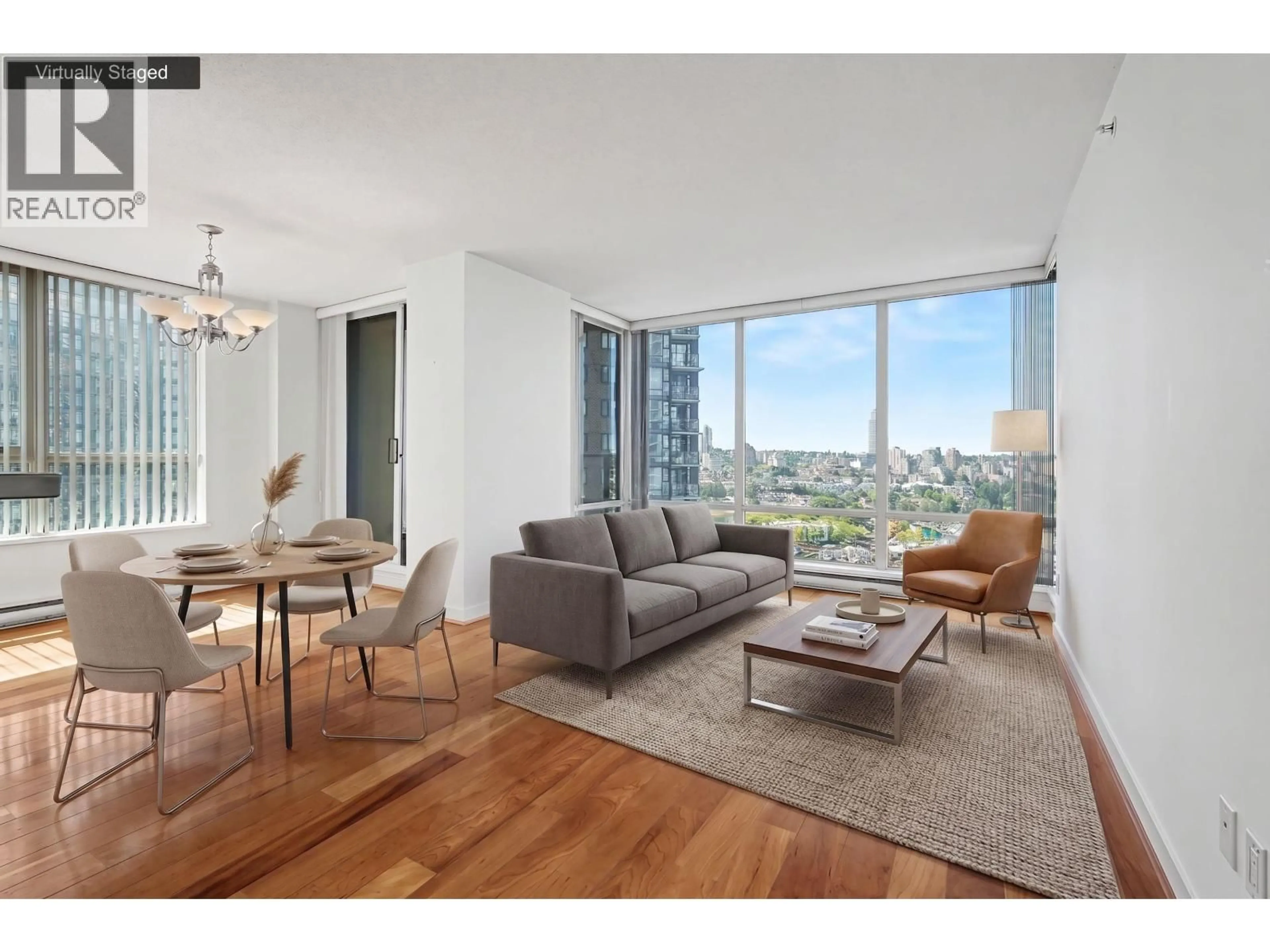 Living room with furniture, unknown for 2302 - 1438 RICHARDS STREET, Vancouver British Columbia V6Z3B8