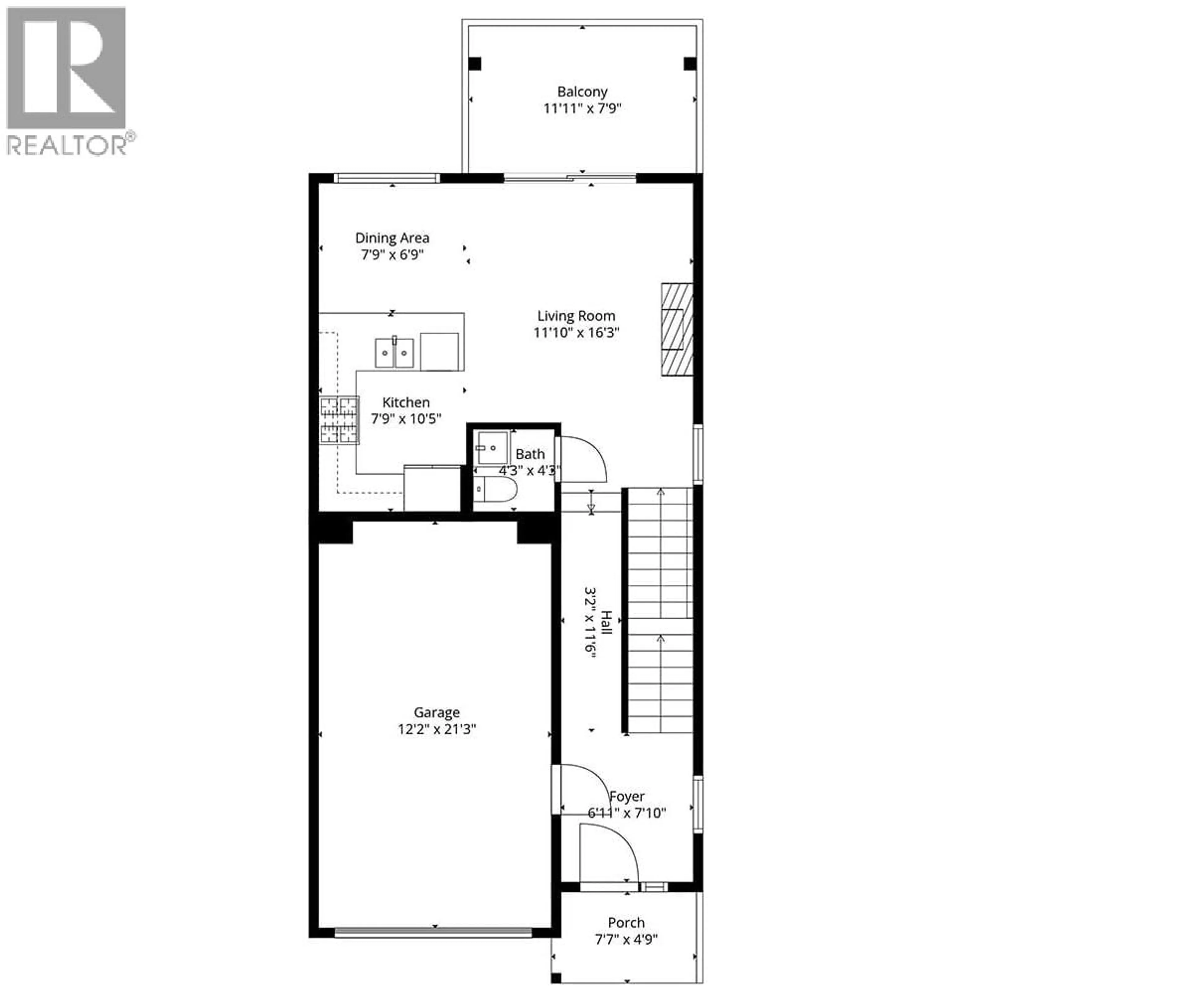 Floor plan for 6 - 41360 SKYRIDGE PLACE, Squamish British Columbia V8B0Y6