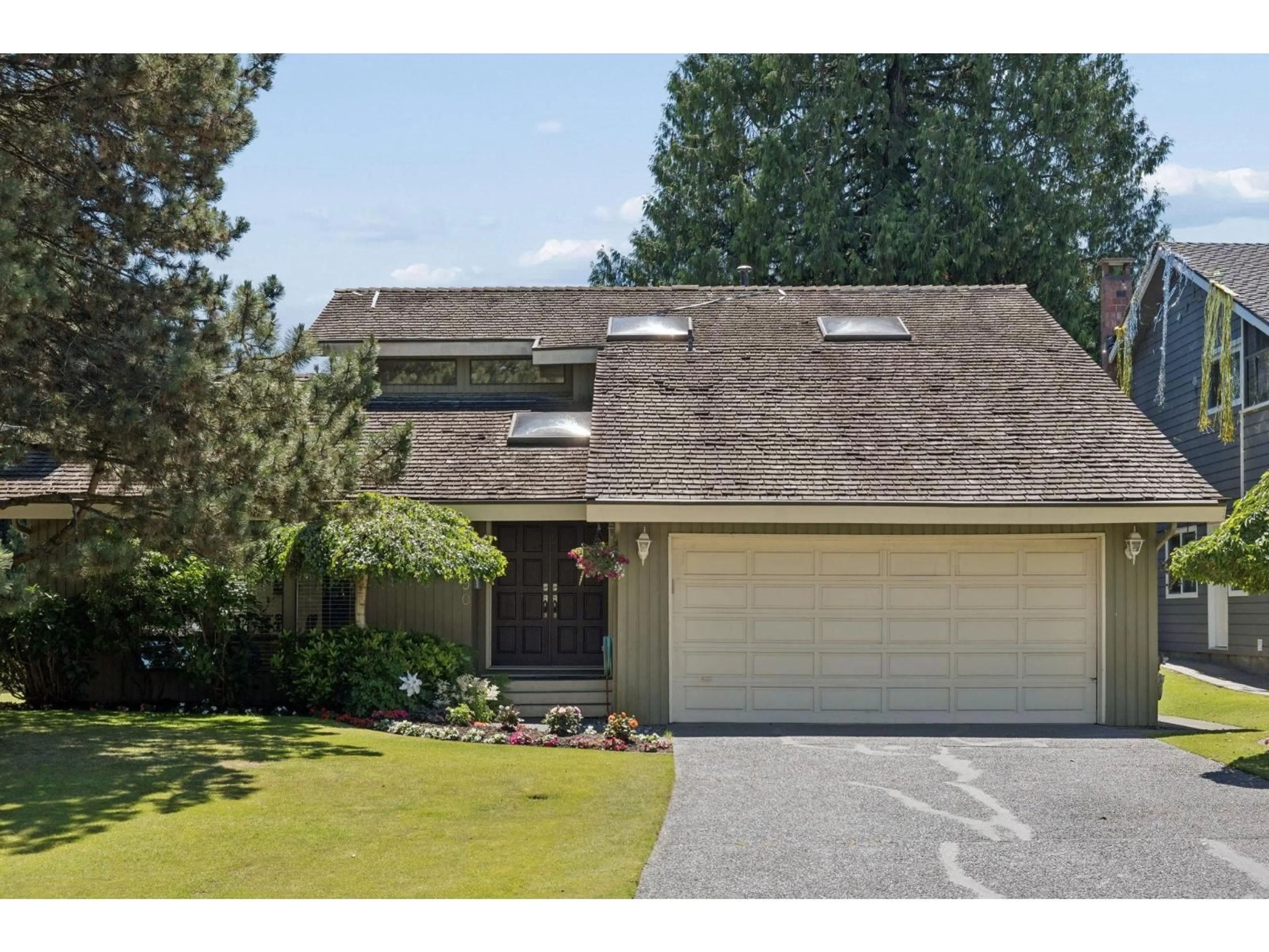 Home with vinyl exterior material, street for 11790 RIDGECREST DRIVE, Delta British Columbia V4E3A5
