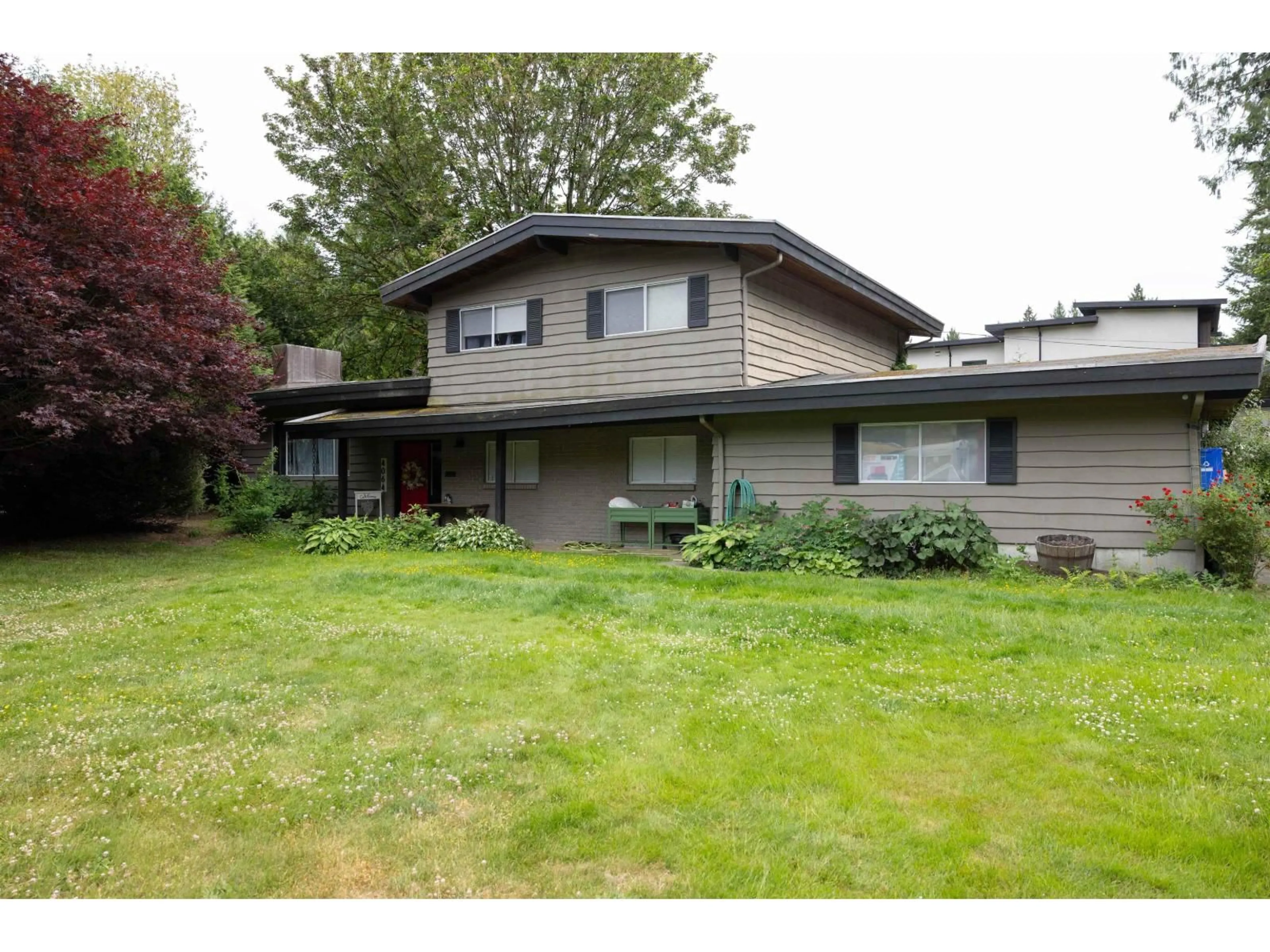 Home with vinyl exterior material, street for 4064 198 STREET, Langley British Columbia V3A1E2