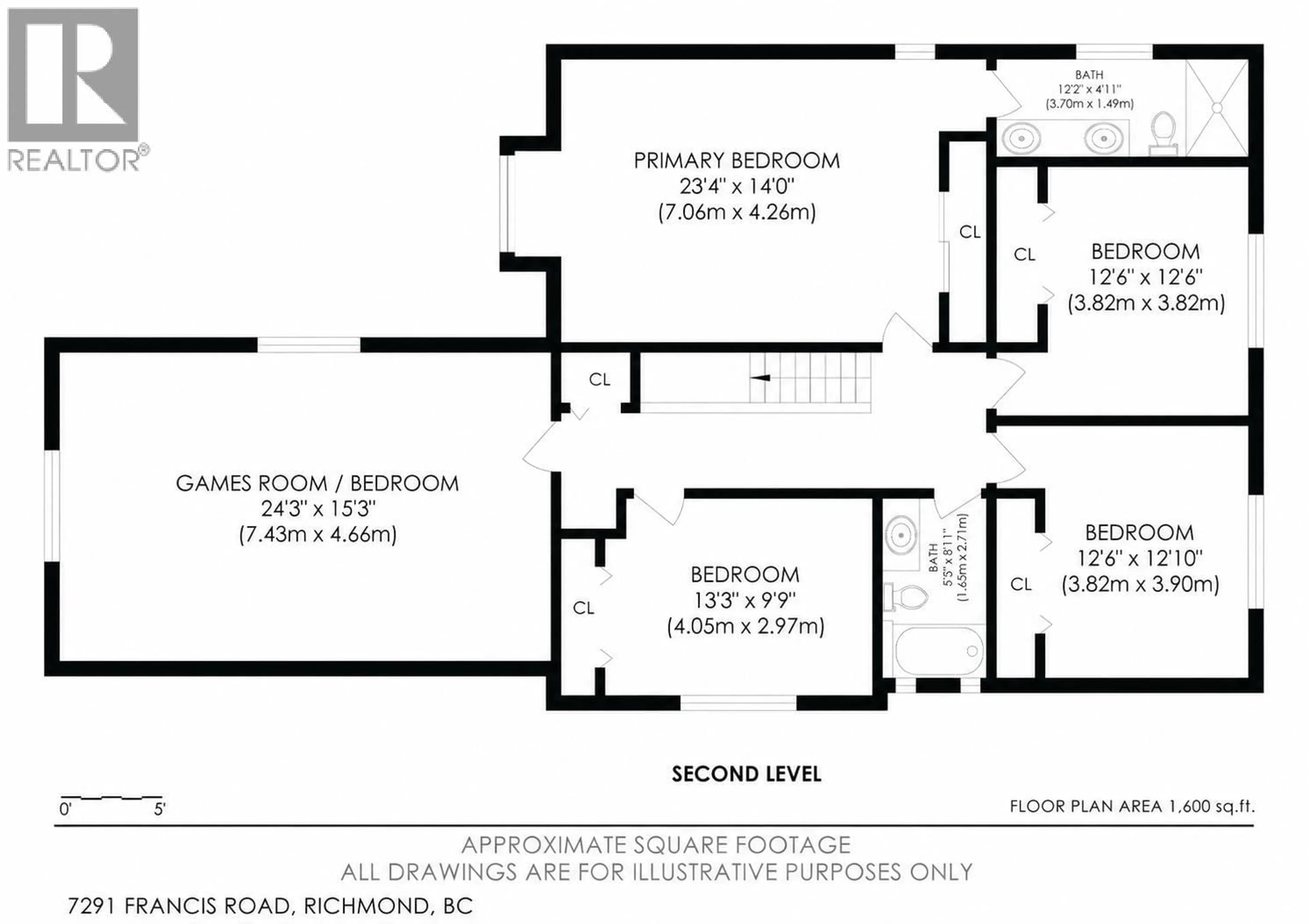 Floor plan for 7291 FRANCIS ROAD, Richmond British Columbia V6Y1A1