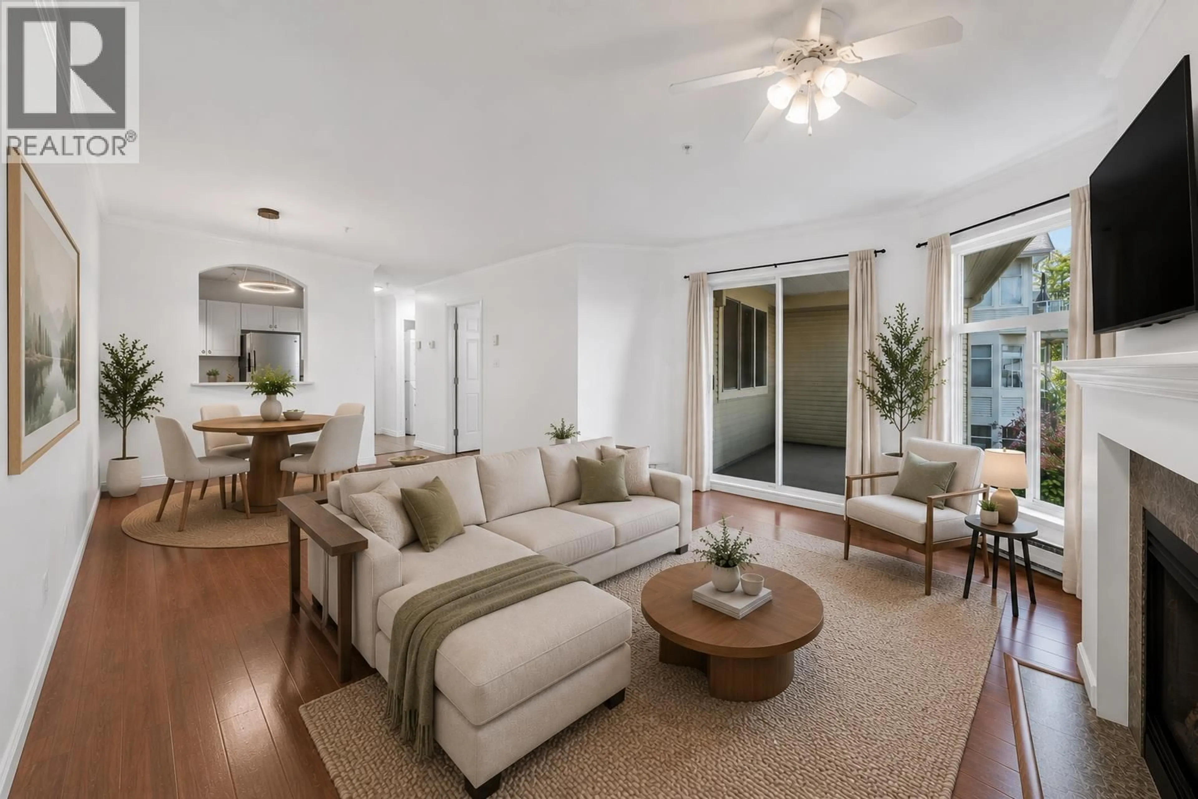 Living room with furniture, unknown for 206 - 3638 RAE AVENUE, Vancouver British Columbia V5R2P5