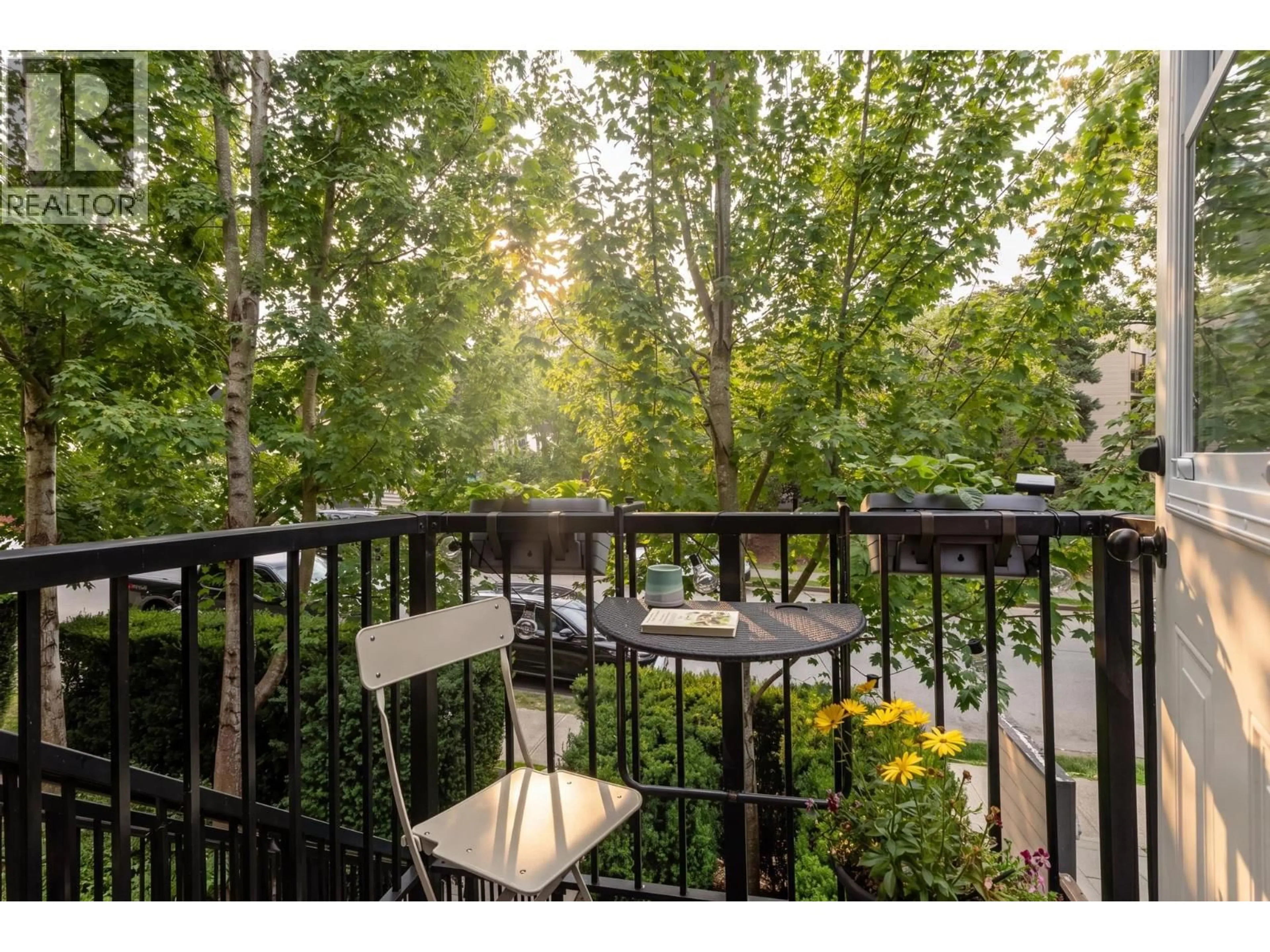 Patio, forest/trees view for 201 - 2263 TRIUMPH STREET, Vancouver British Columbia V5L1L2