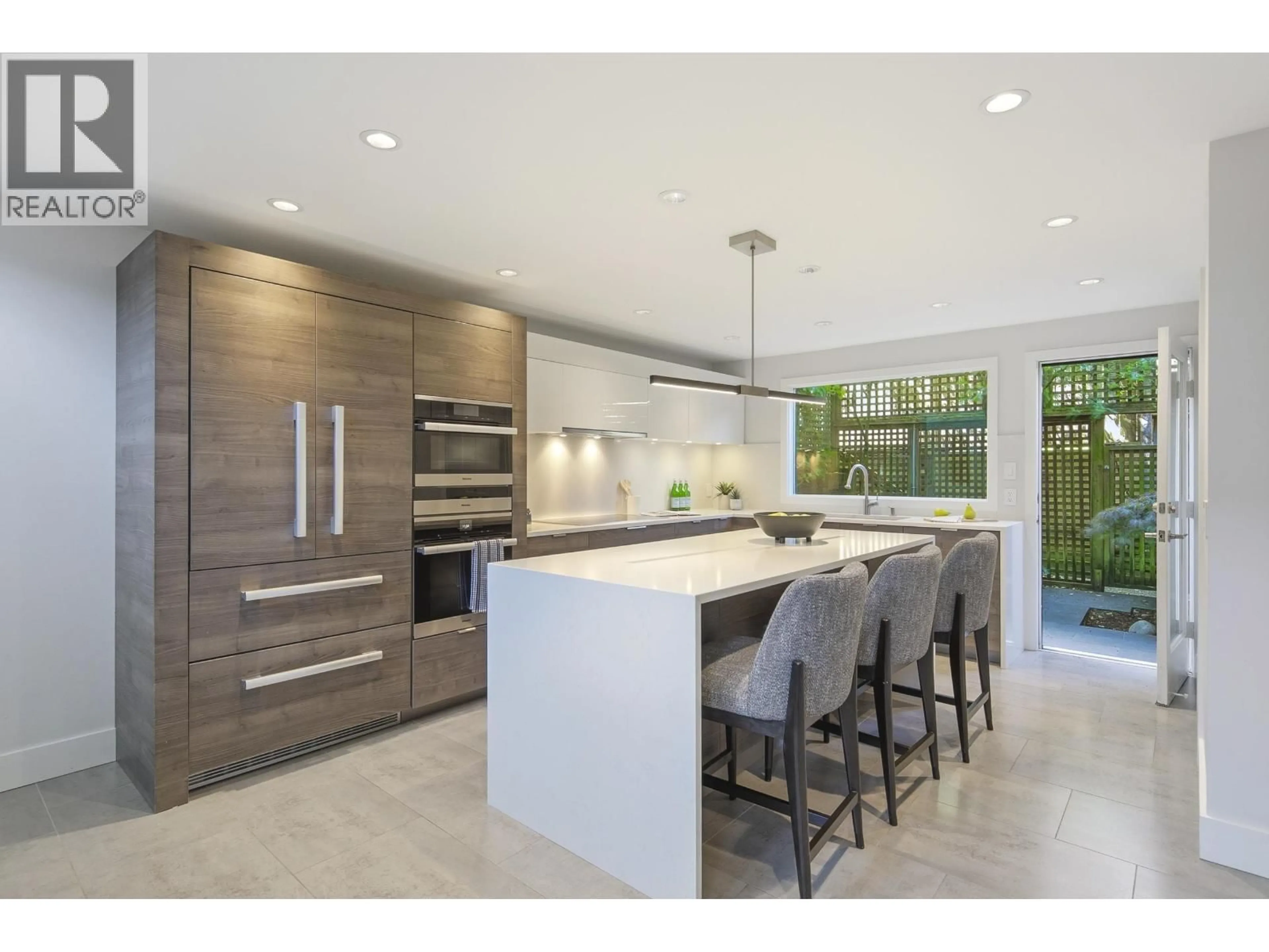Contemporary kitchen, ceramic/tile floor for 1557 LARCH STREET, Vancouver British Columbia V6K3N6