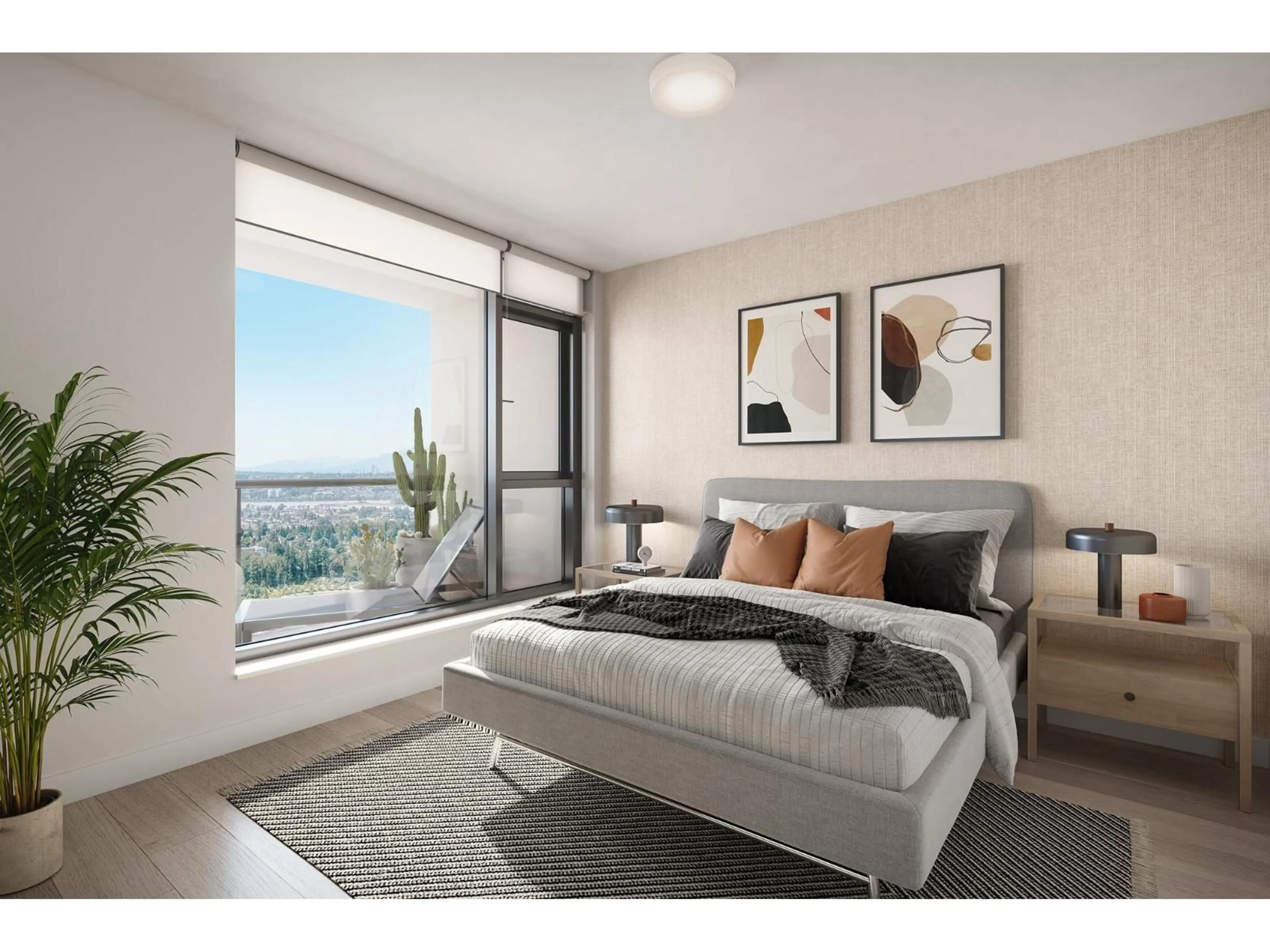 Bedroom with bed, unknown for 3002 - 13675 107A AVENUE, Surrey British Columbia V3T0X2