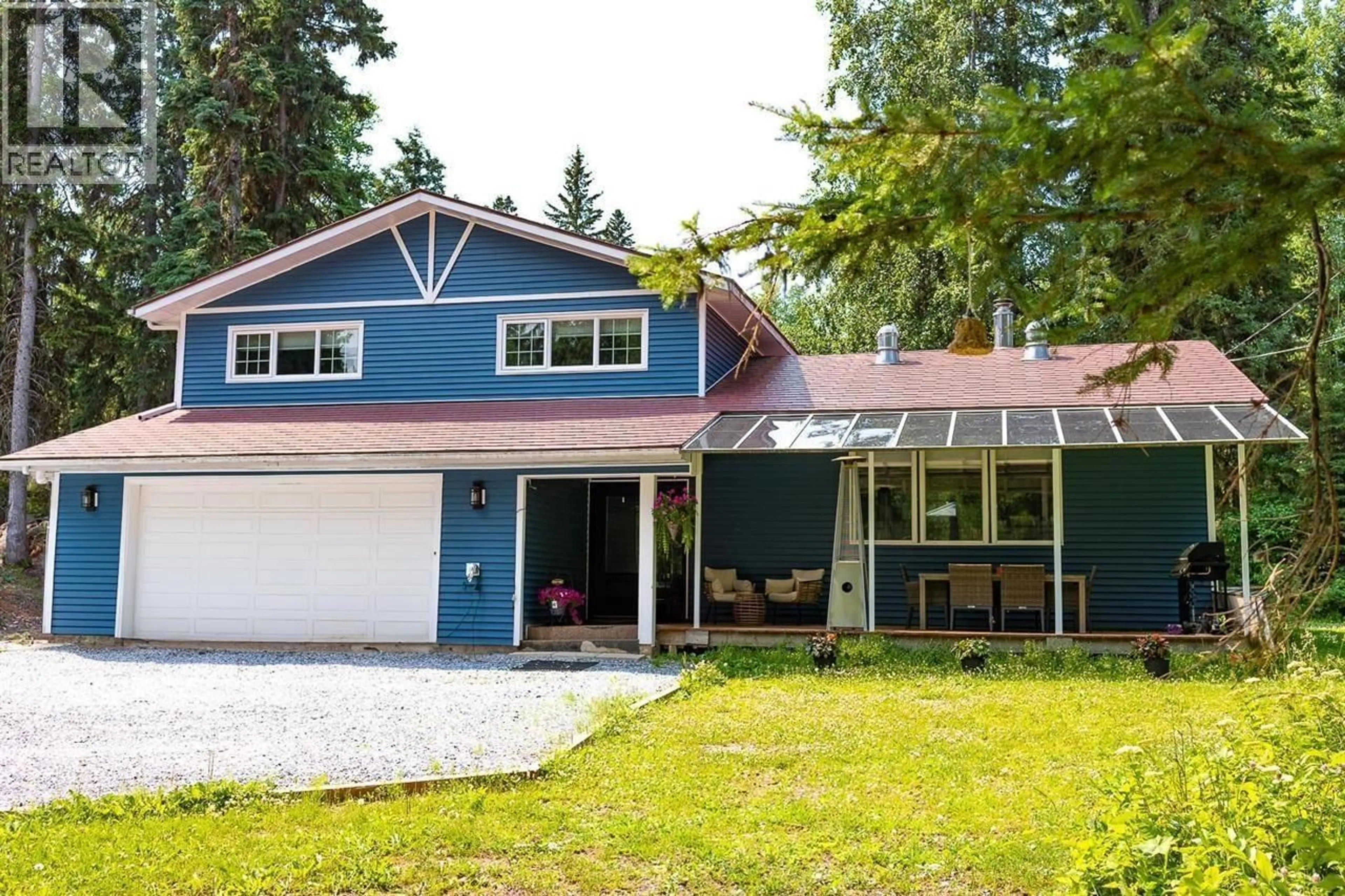 Home with vinyl exterior material, street for 8541 BUNCE ROAD, Prince George British Columbia V2N6J2