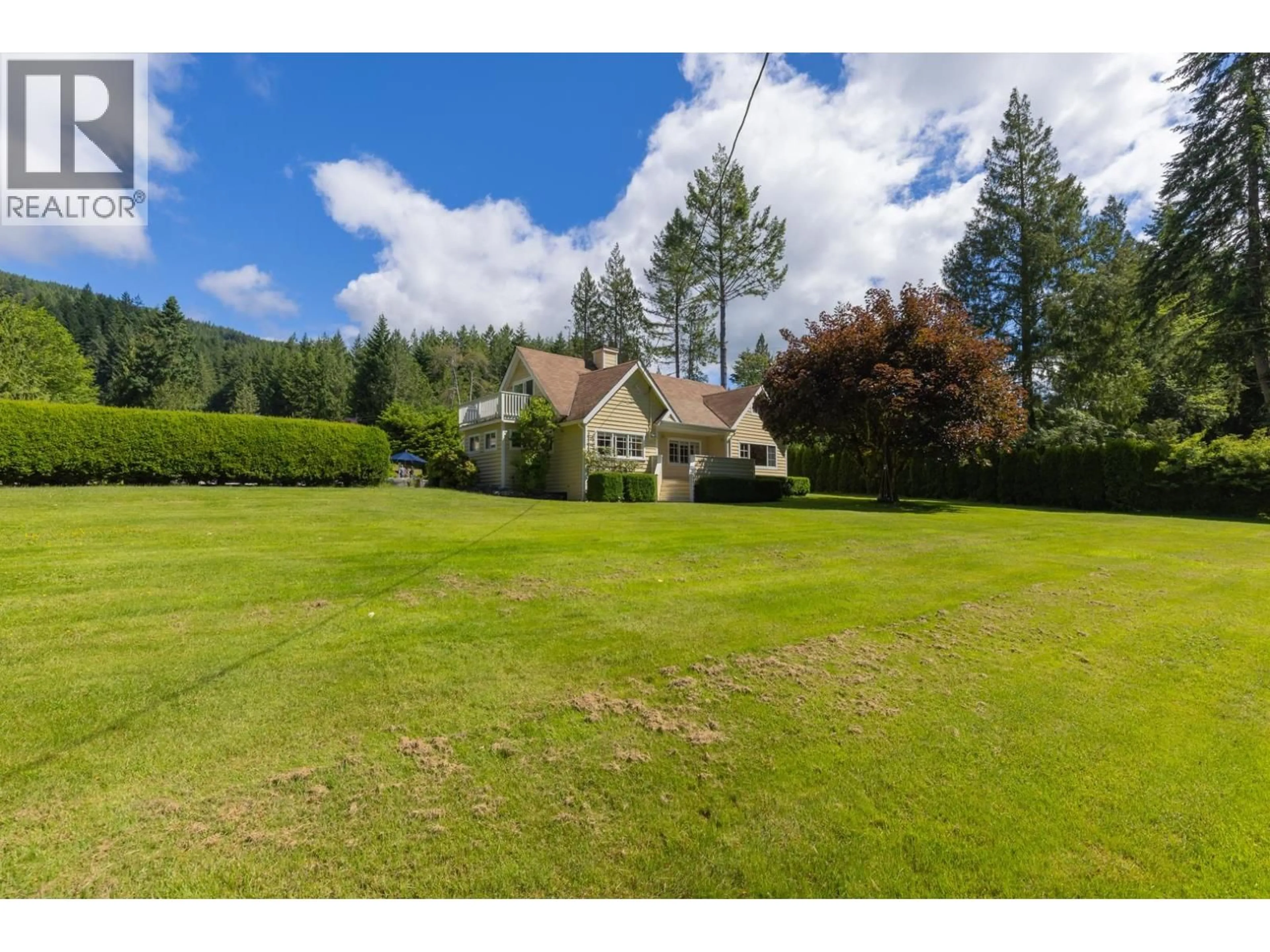 A pic from outside/outdoor area/front of a property/back of a property/a pic from drone, mountain view for 1266 REED ROAD, Gibsons British Columbia V0N1V7