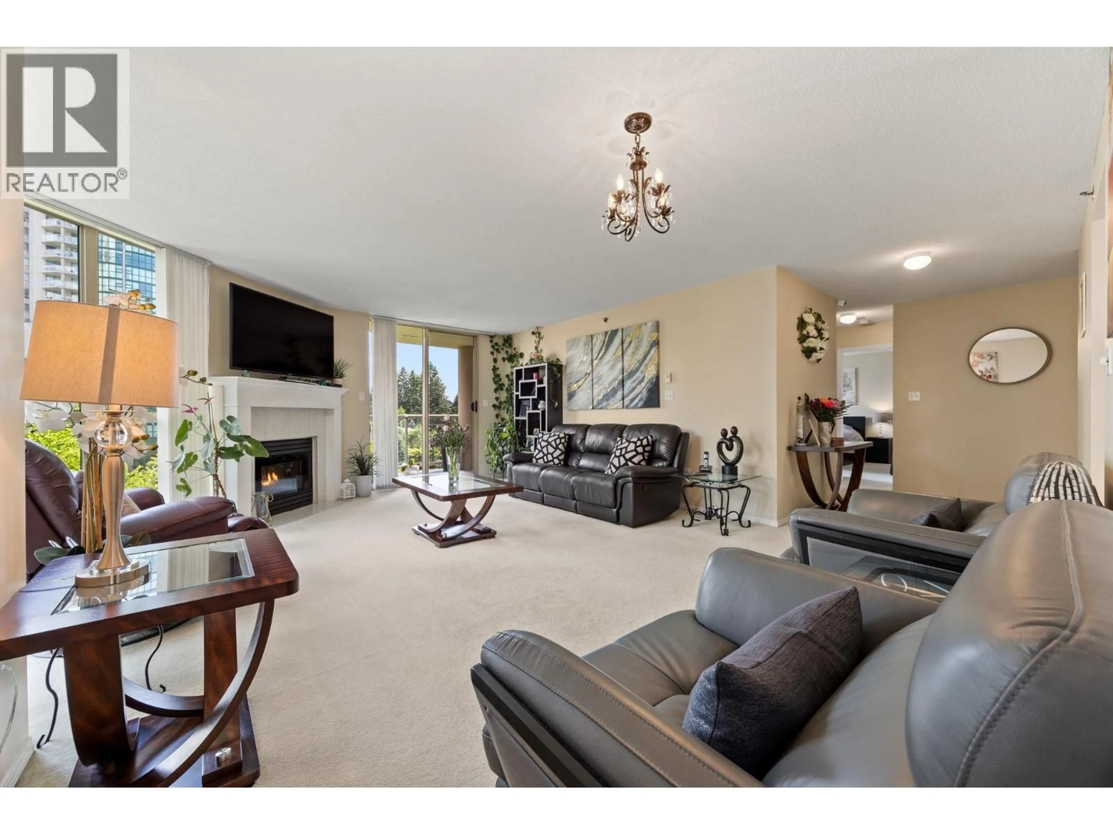 Living room with furniture, unknown for 608 - 1189 EASTWOOD STREET, Coquitlam British Columbia V3B7N5