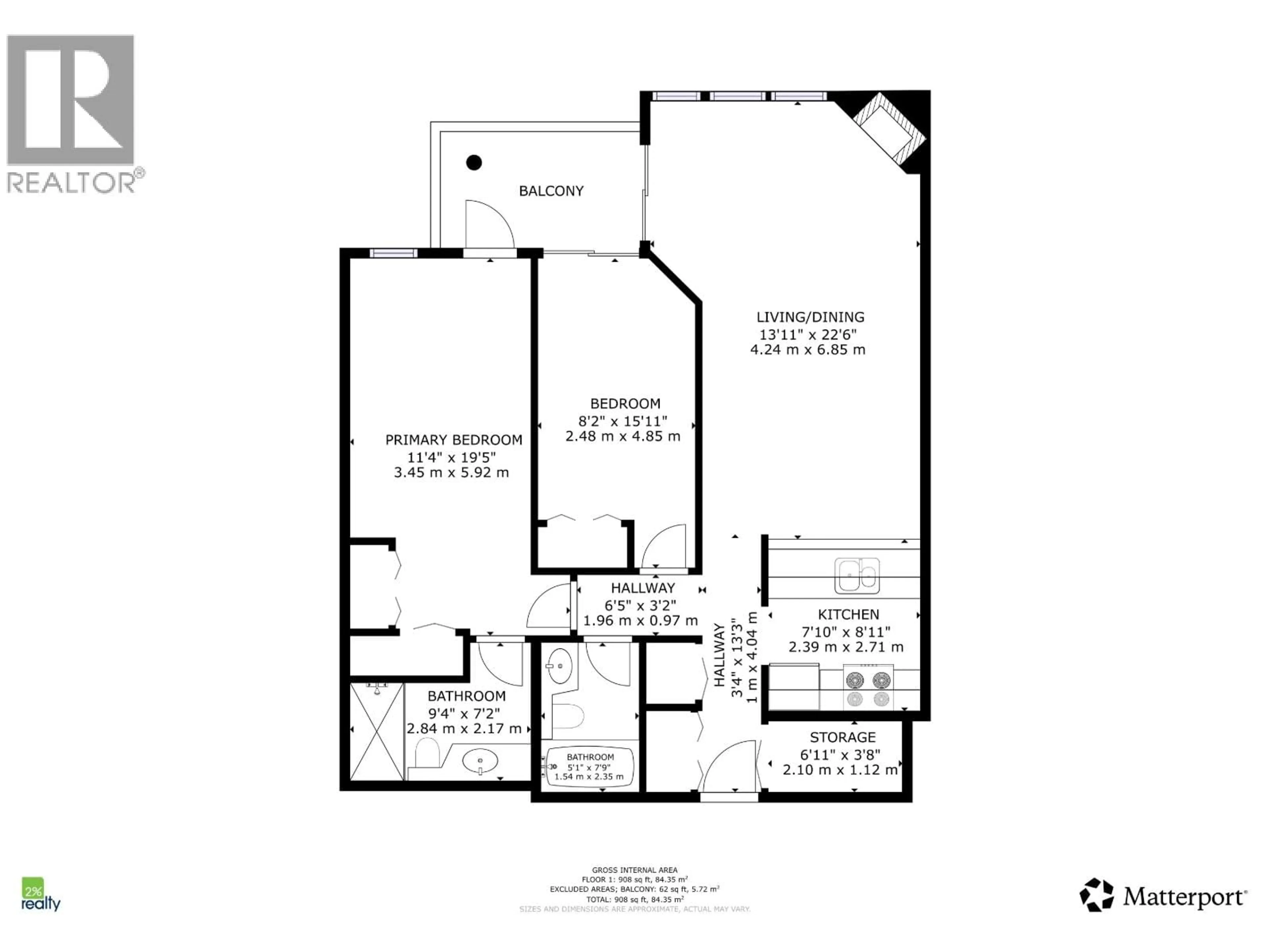Floor plan for 211 - 3250 BROADWAY, Vancouver British Columbia V6K2H4