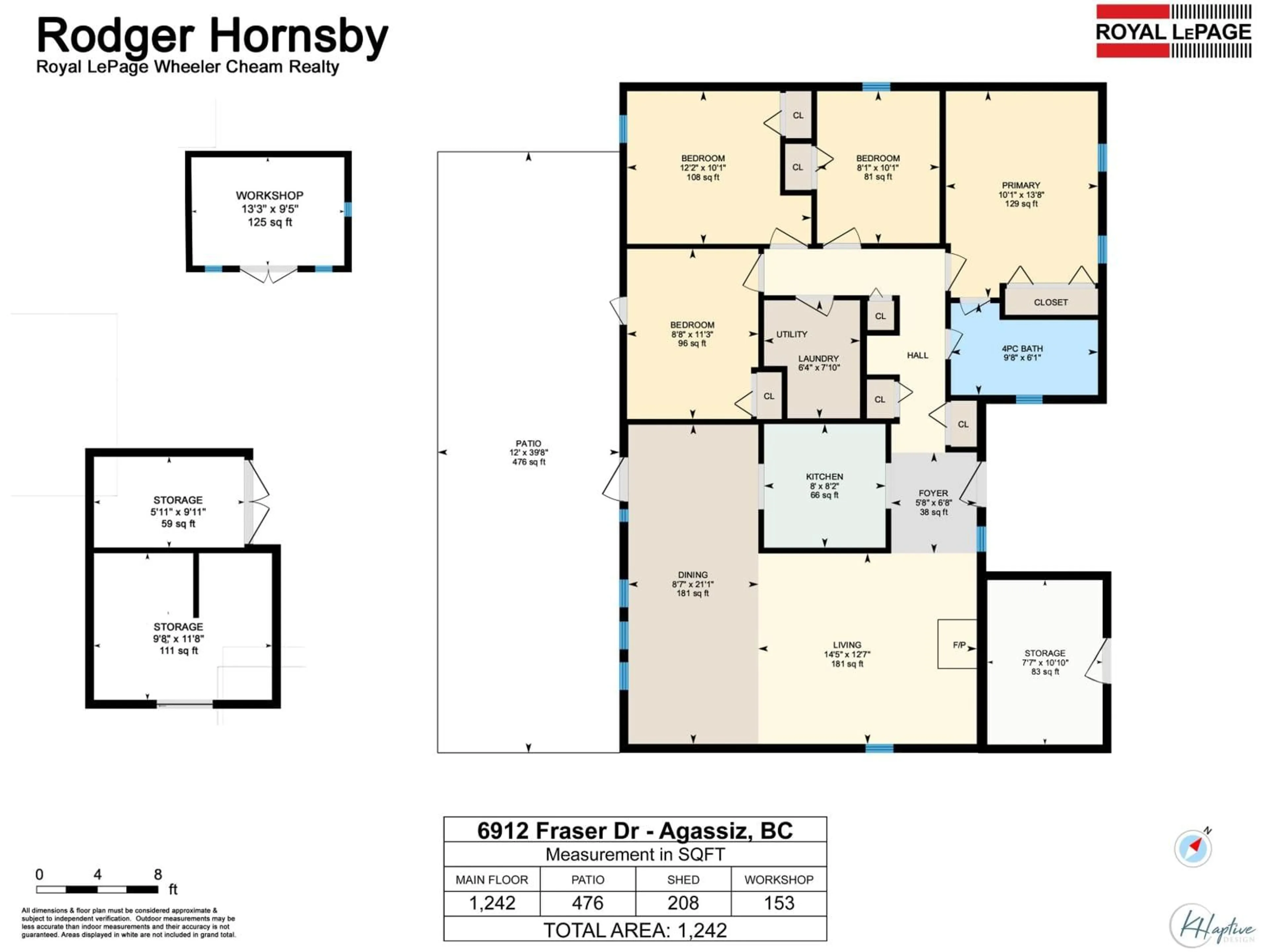 Floor plan for 6912 FRASER DRIVE, Agassiz British Columbia V0M1A3